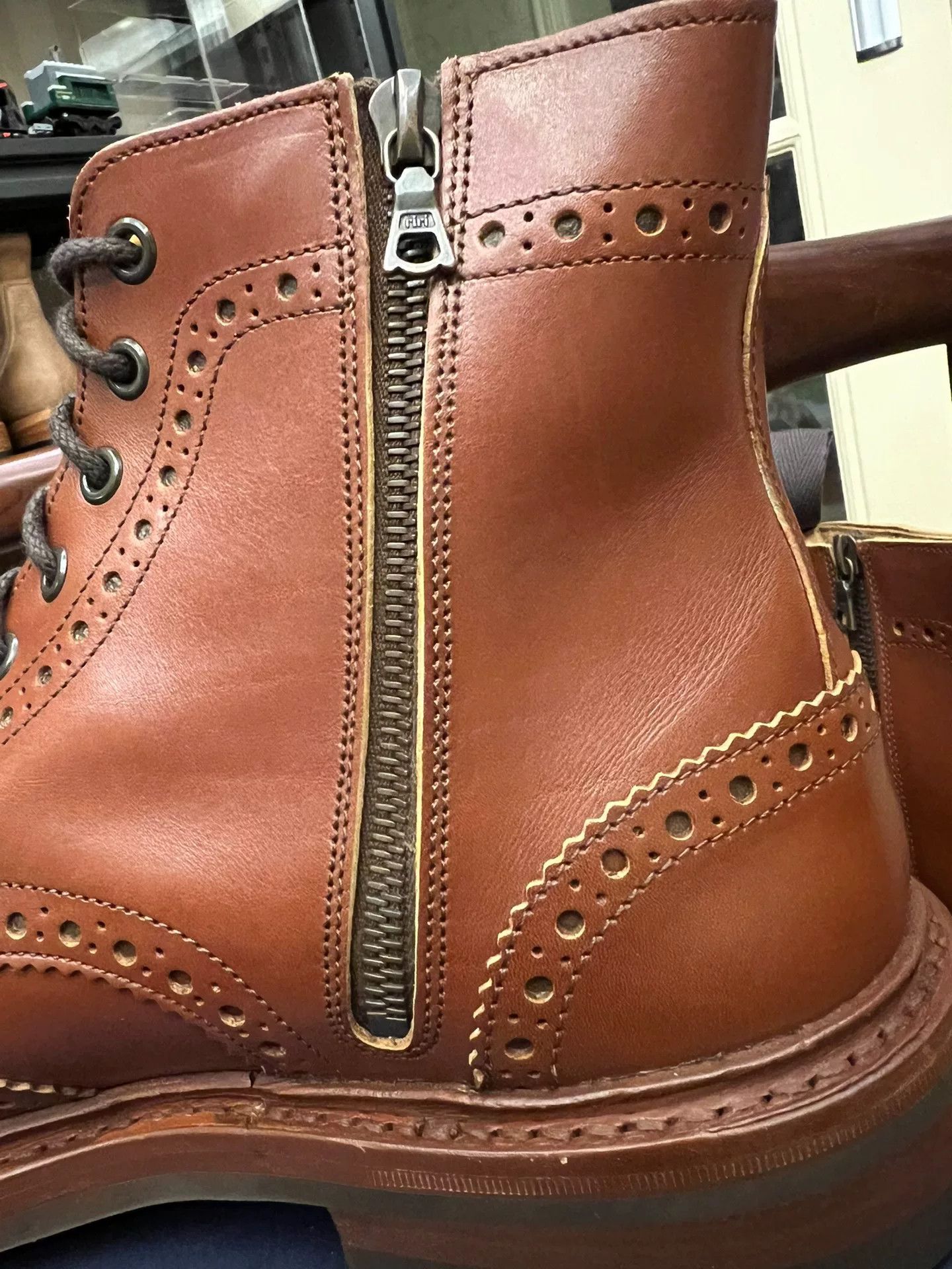 Tricker's Tricker's Stow Marron Sophnet Collab Boots Size US 10.5 / EU 43-44 - 5 Thumbnail