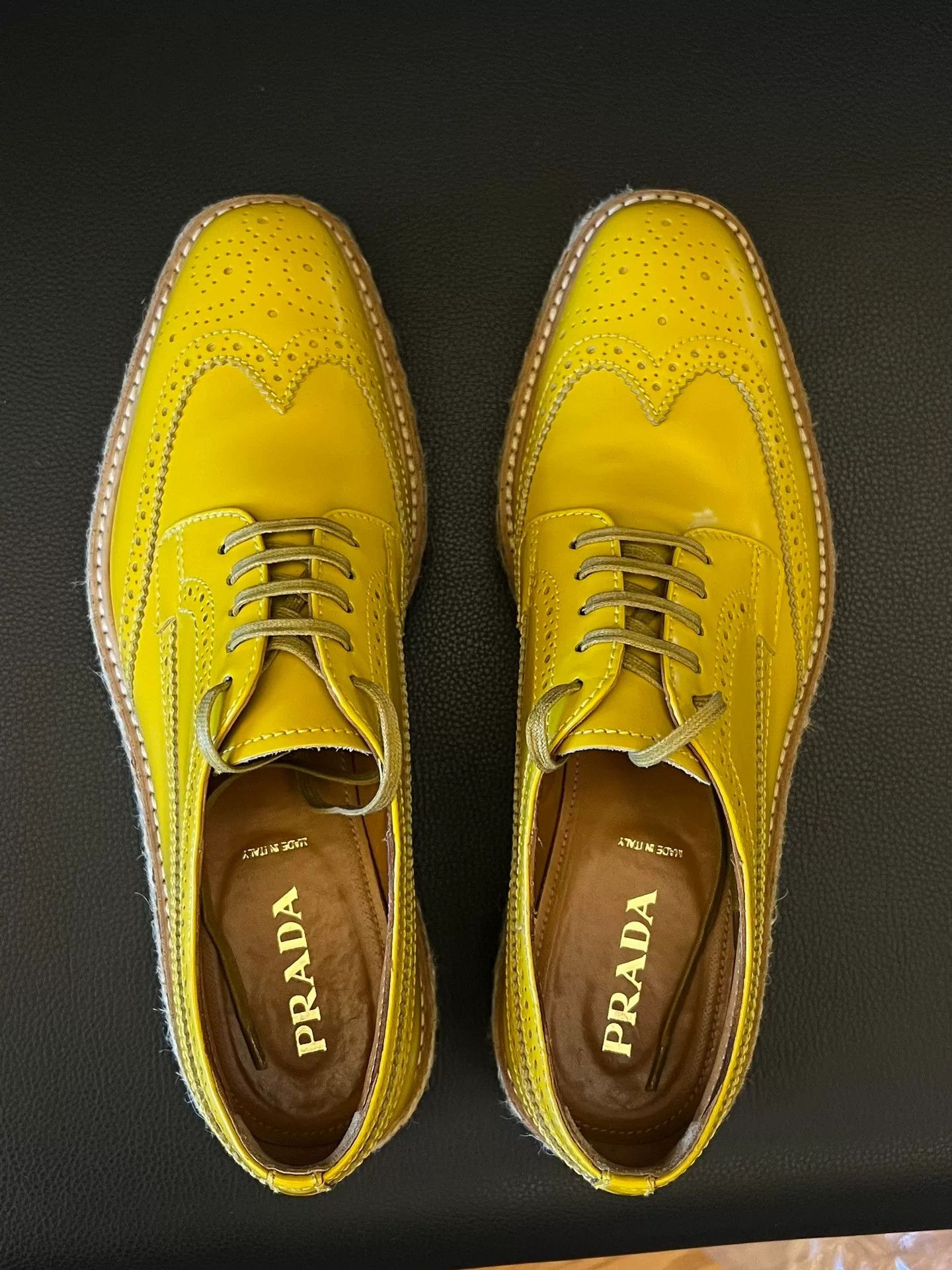 Prada Prada Candy Color Platform Shoes Size US 7.5 / IT 37.5 - 3 Thumbnail