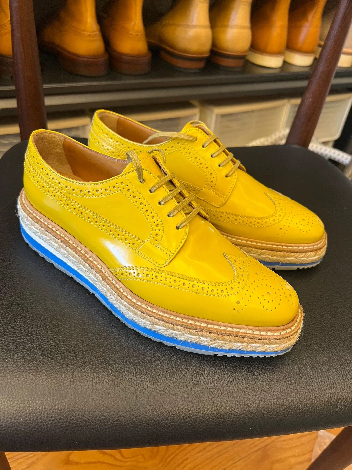 Prada Prada Candy Color Platform Shoes Size US 7.5 / IT 37.5 - 2 Thumbnail