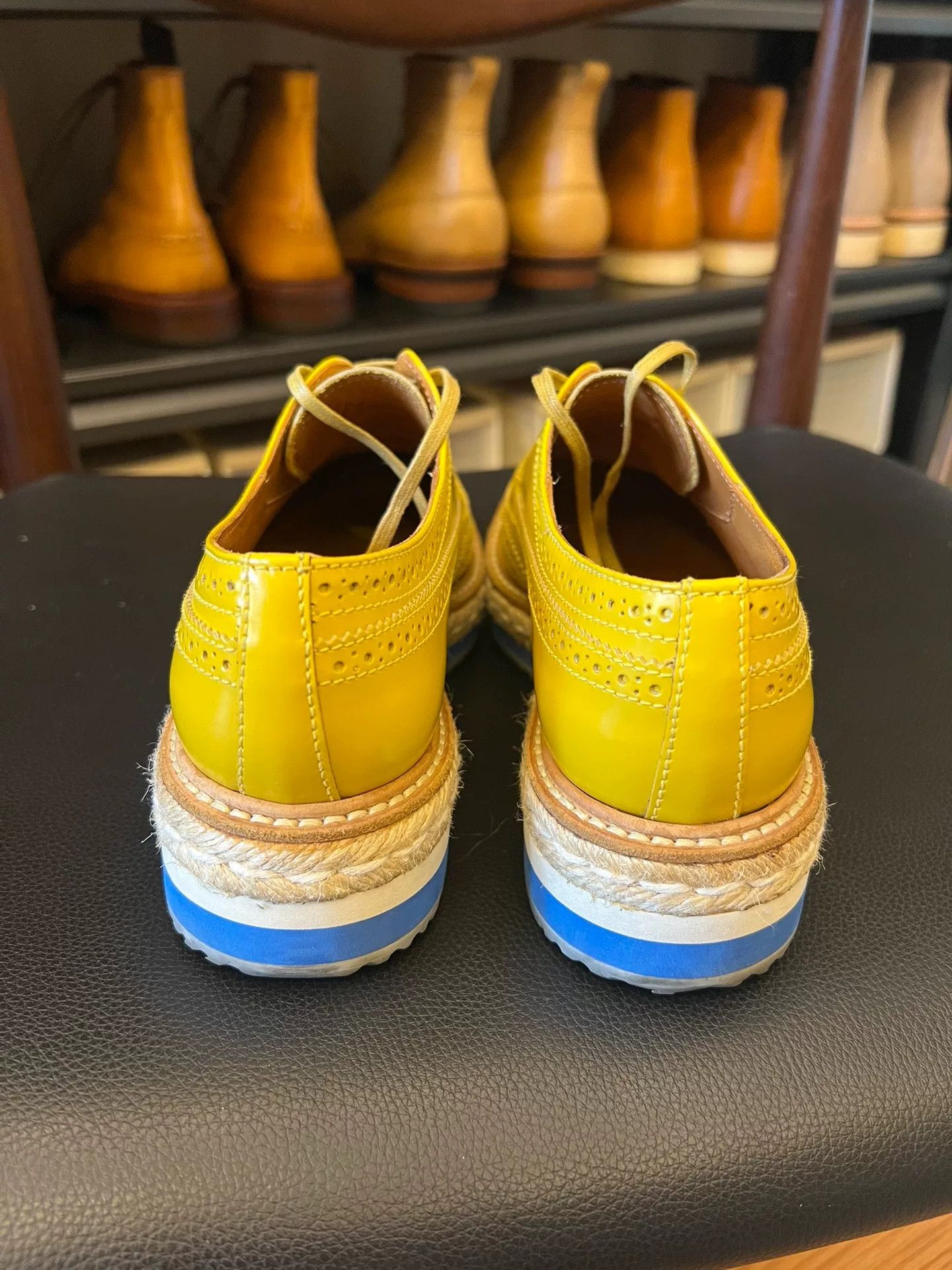 Prada Prada Candy Color Platform Shoes Size US 7.5 / IT 37.5 - 4 Thumbnail