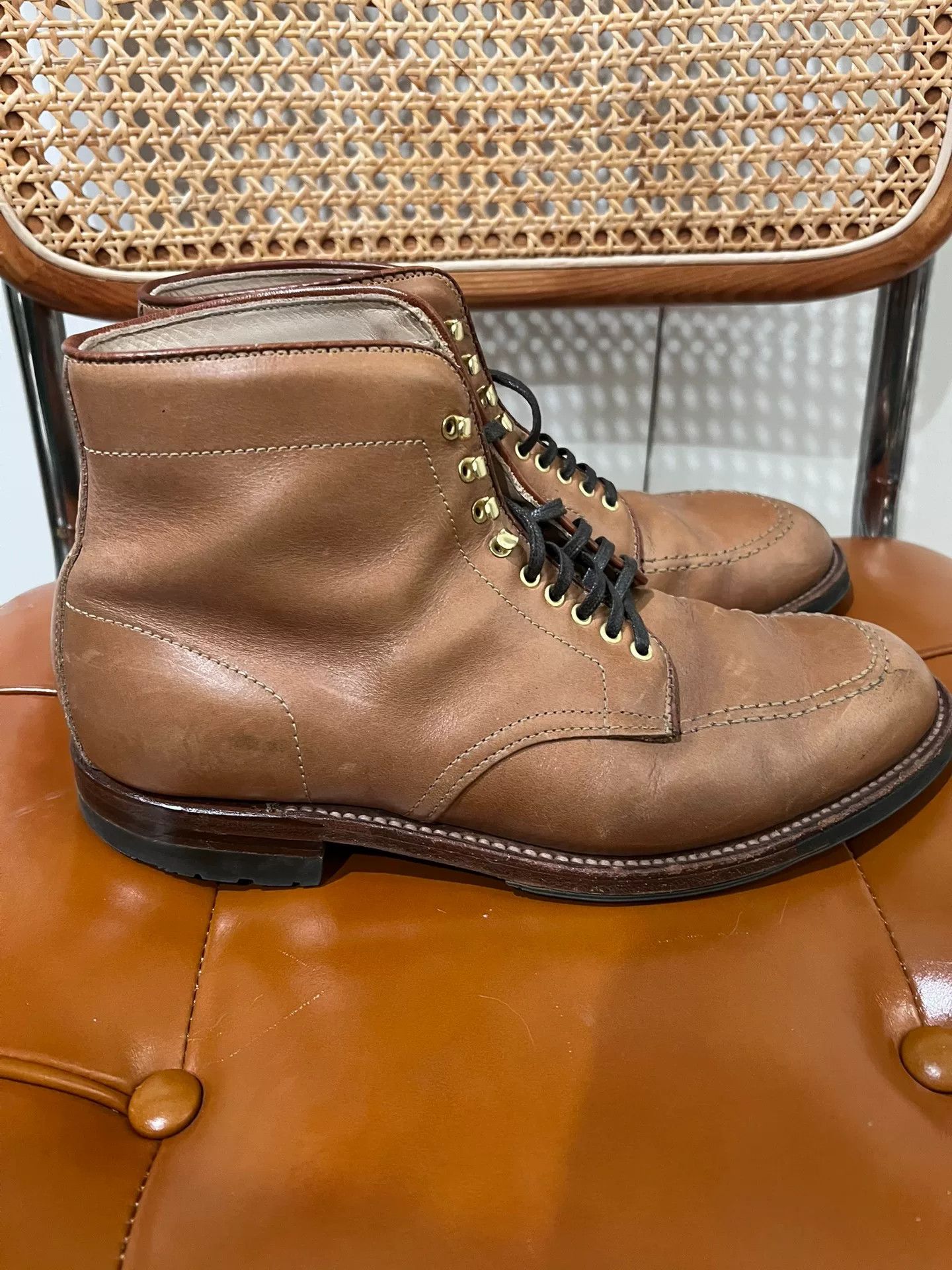 Alden Alden Indy Boot Size 7.5 Gold Buckle Size US 7.5 / EU 40-41 - 3 Thumbnail