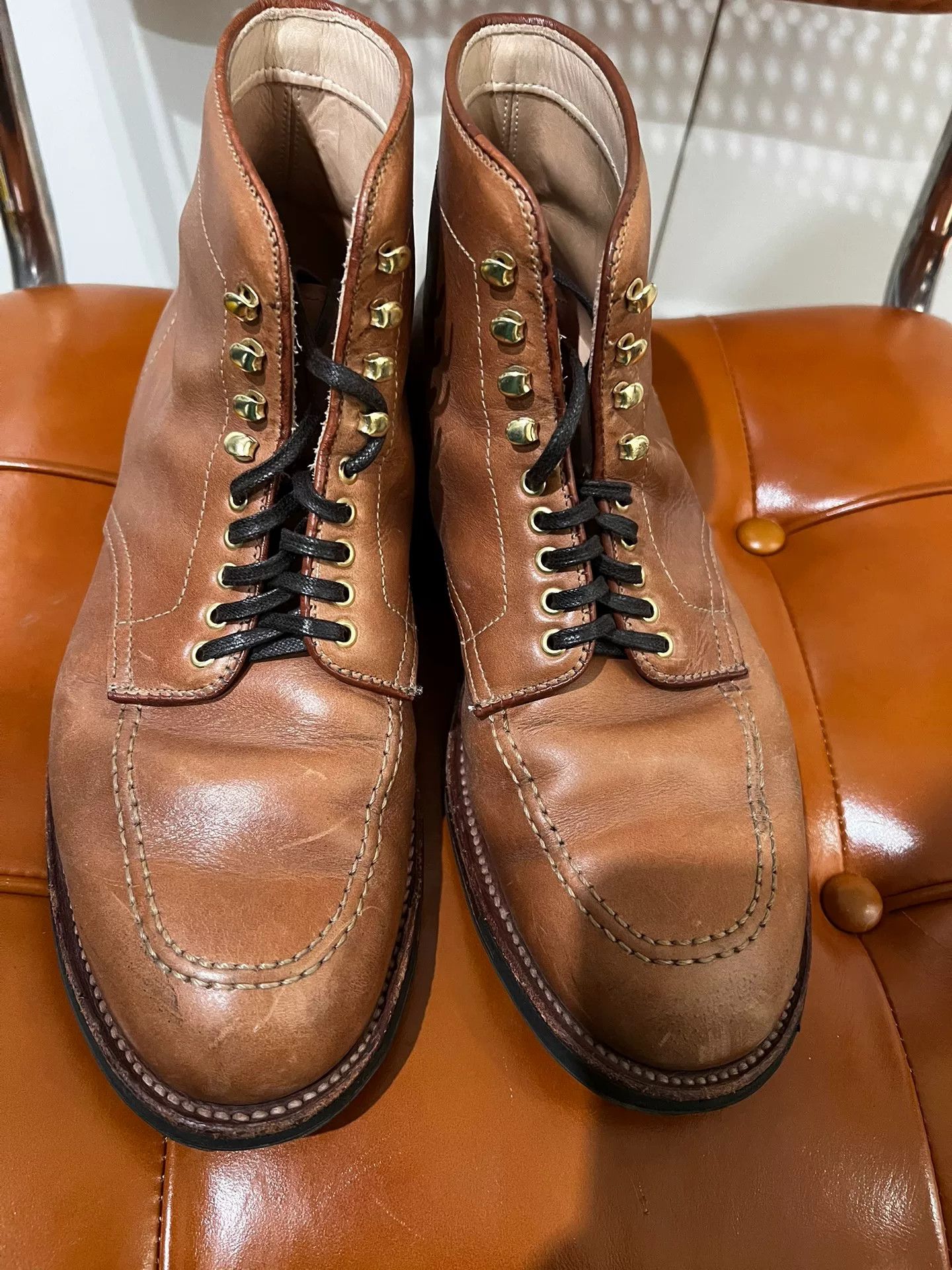 Alden Alden Indy Boot Size 7.5 Gold Buckle Size US 7.5 / EU 40-41 - 7 Thumbnail