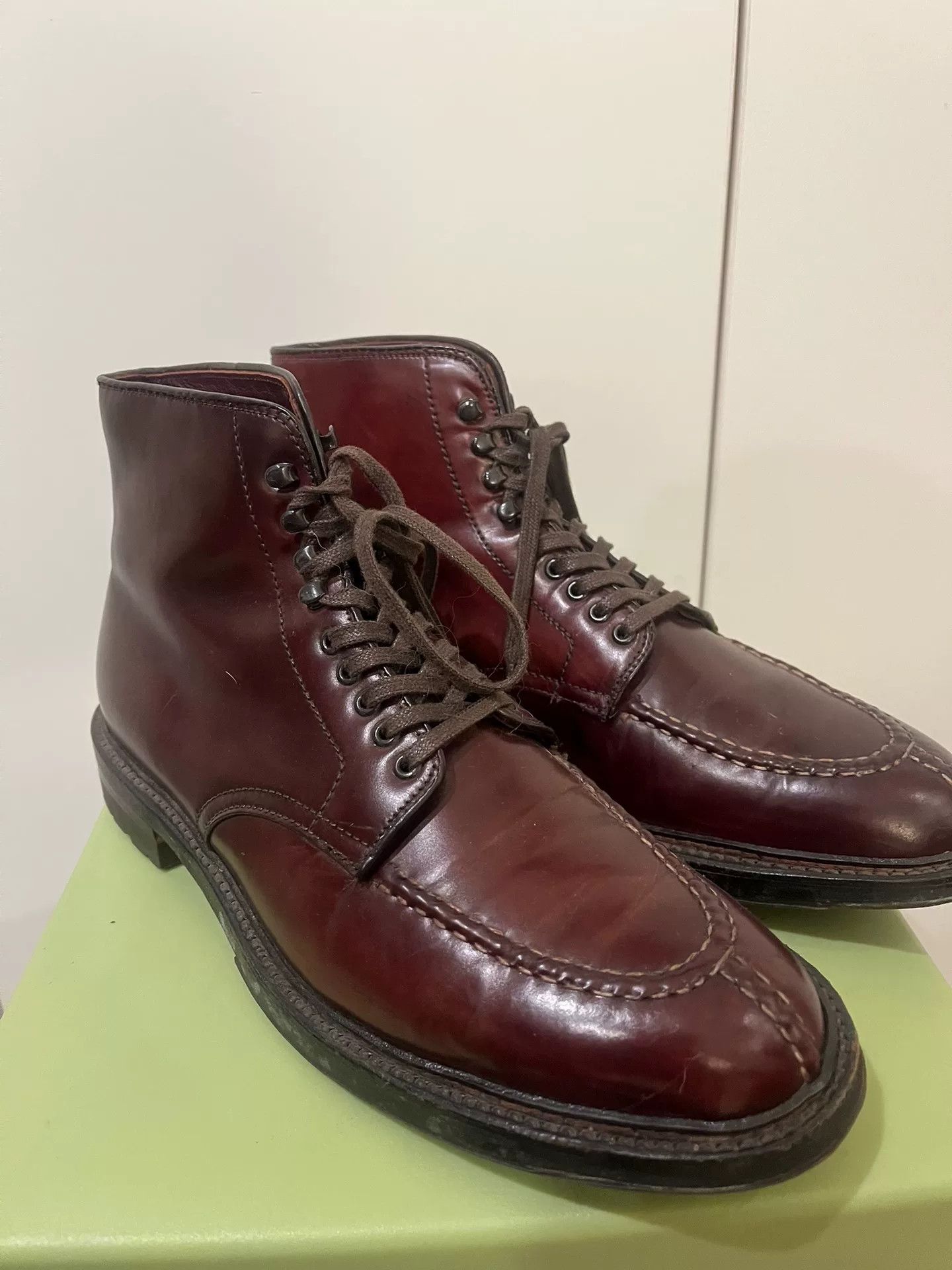 Alden Alden Shell Cordovan Tanker B Last Size US 7 / EU 40 - 3 Thumbnail