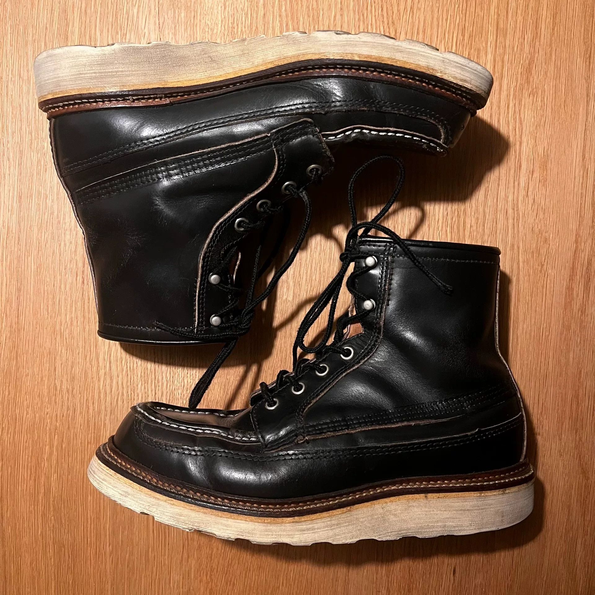 Red Wing Red Wing 1952 Tea Core Leather Boots Size US 7.5 / EU 40-41 - 2 Thumbnail