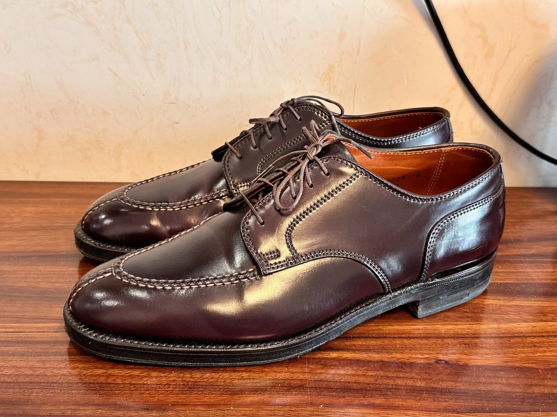 Alden Alden NST 2210 Leather Shoes Size US 8.5 / EU 41-42 - 3 Thumbnail