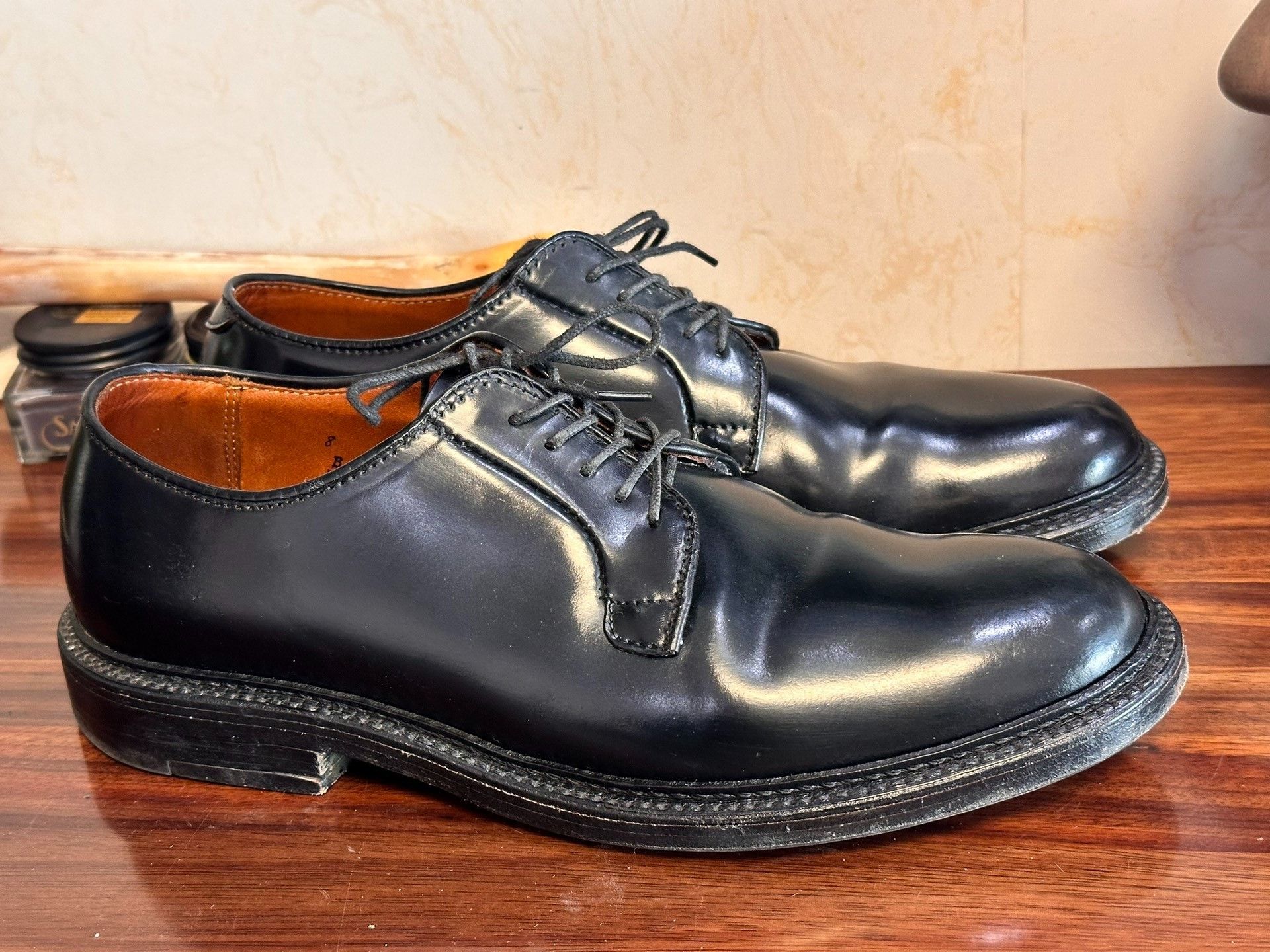 Alden Alden PTB 9901 Black Shell Cordovan Size US 8 / EU 41 - 2 Thumbnail