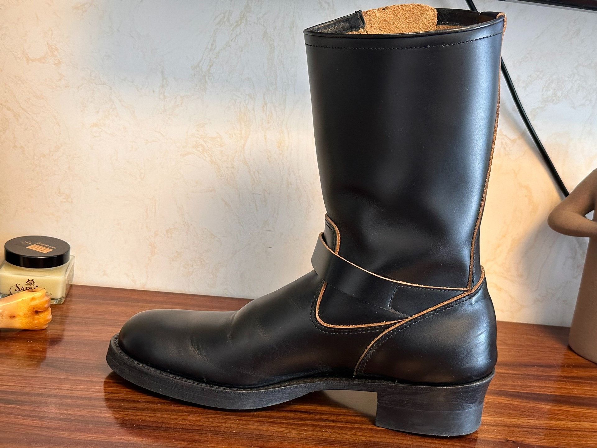 Simmons Bilt Attractions Biltbuck 269 Engineer Boots Size US 8.5 / EU 41-42 - 5 Thumbnail