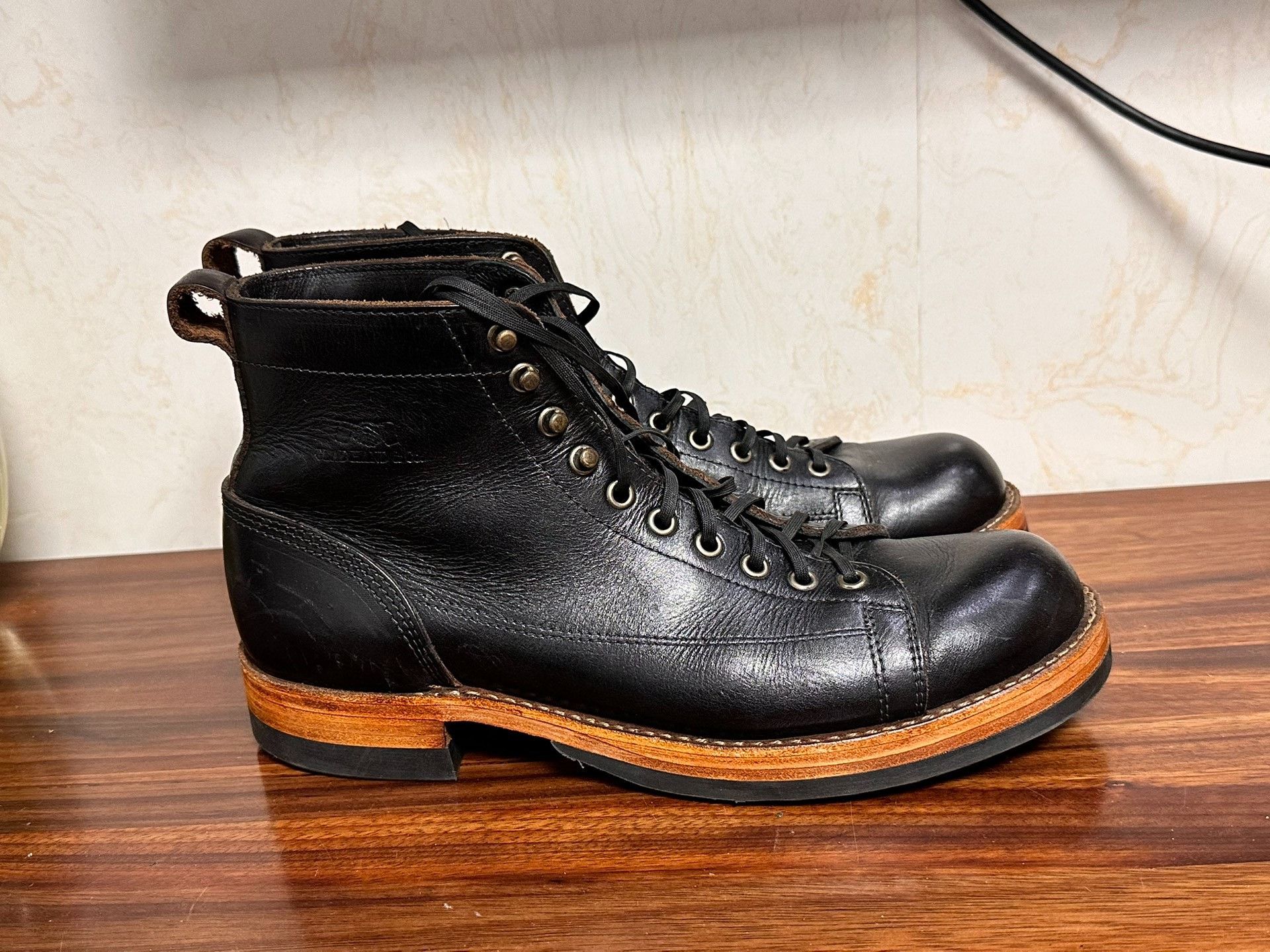M. Julian Glad Hand Short Face Monkey Boots Size US 9 / EU 42 - 3 Thumbnail