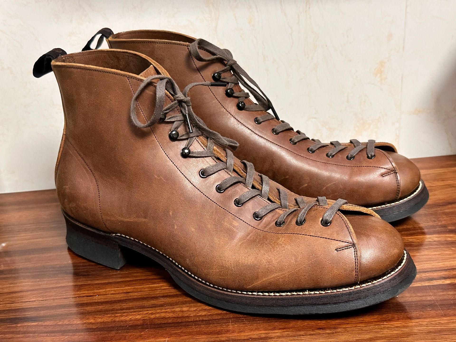 Old Joe Old Joe Horsebutt Monkey Boots 'The Welder' Size US 8.5 / EU 41-42 - 2 Thumbnail