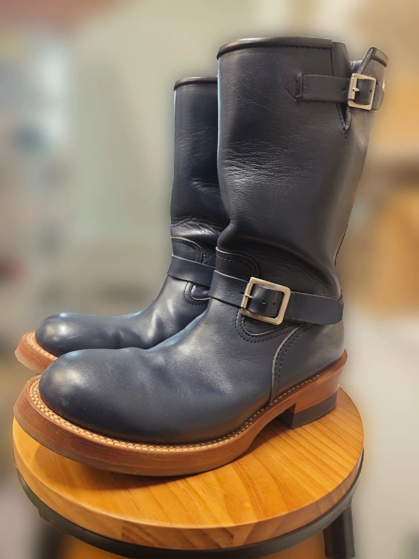 Addict Clothes Japan Addict Clothes Indigo Engineer Boots Size US 7.5 / EU 40-41 - 4 Thumbnail