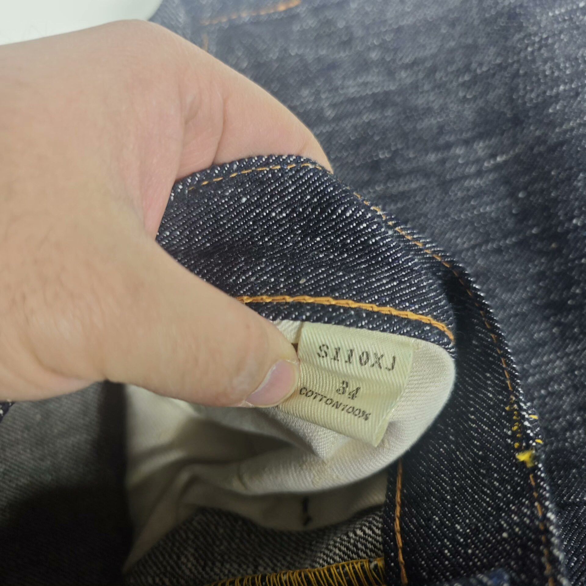 Samurai Jeans Samurai S110J Straight Blade Denim Jeans Size US 34 / EU 50 - 5 Thumbnail