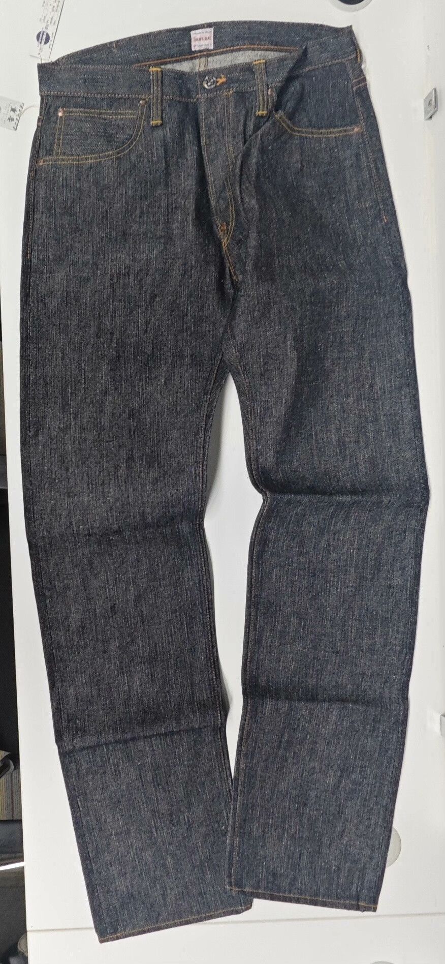 Samurai Jeans Samurai S110J Straight Blade Denim Jeans Size US 34 / EU 50 - 2 Thumbnail