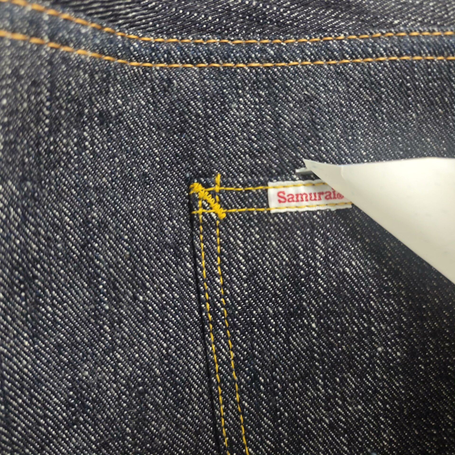 Samurai Jeans Samurai S110J Straight Blade Denim Jeans Size US 34 / EU 50 - 7 Thumbnail