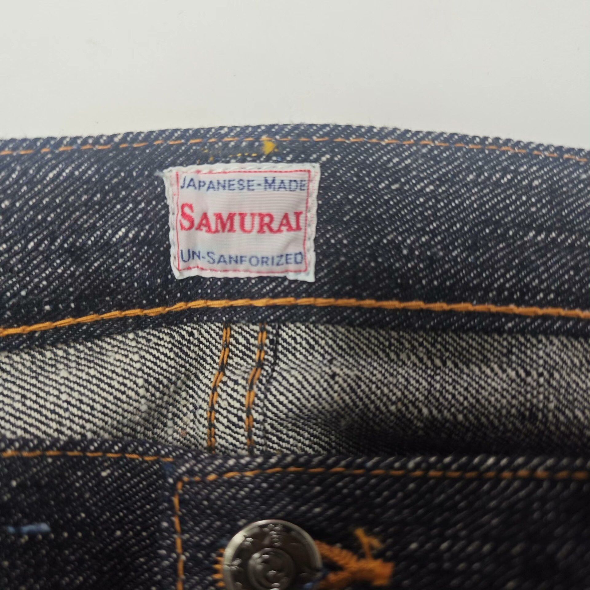 Samurai Jeans Samurai S110J Straight Blade Denim Jeans Size US 34 / EU 50 - 4 Thumbnail