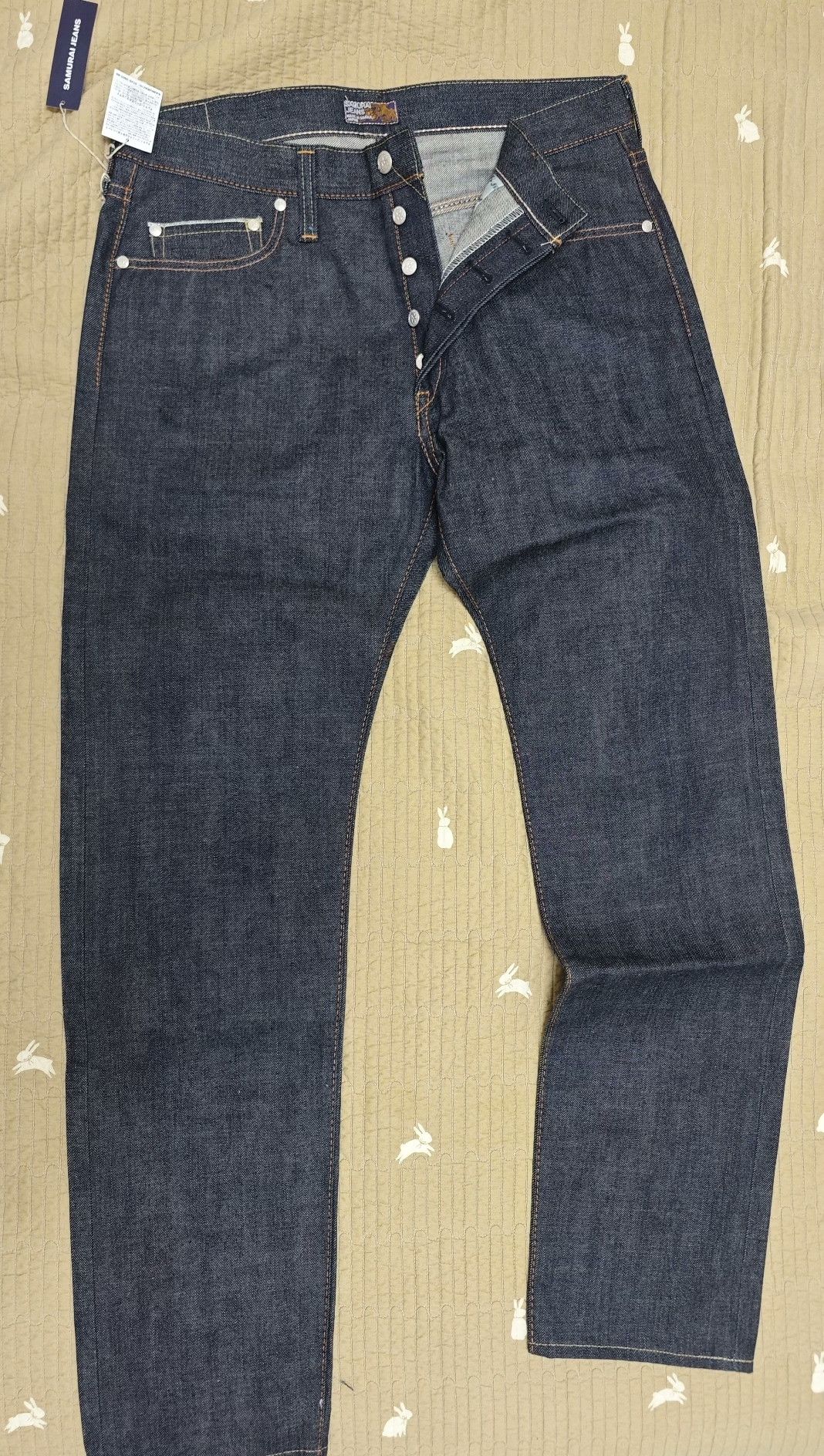 Samurai Jeans Samurai Jeans S003JP 15oz Size US 35 - 2 Thumbnail