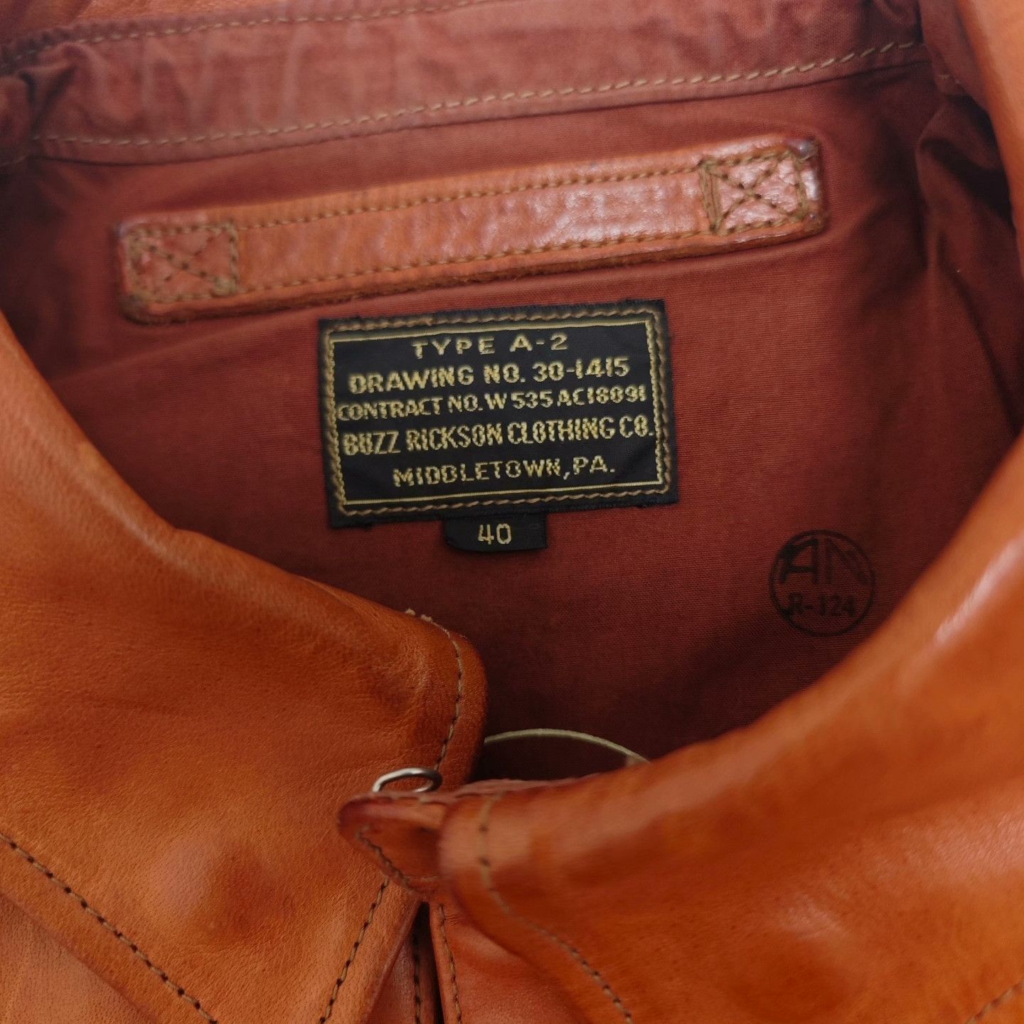 Buzz Rickson's Buzz Rickson Type A2 Flight Jacket Size US XXS / EU 40 - 2 Thumbnail