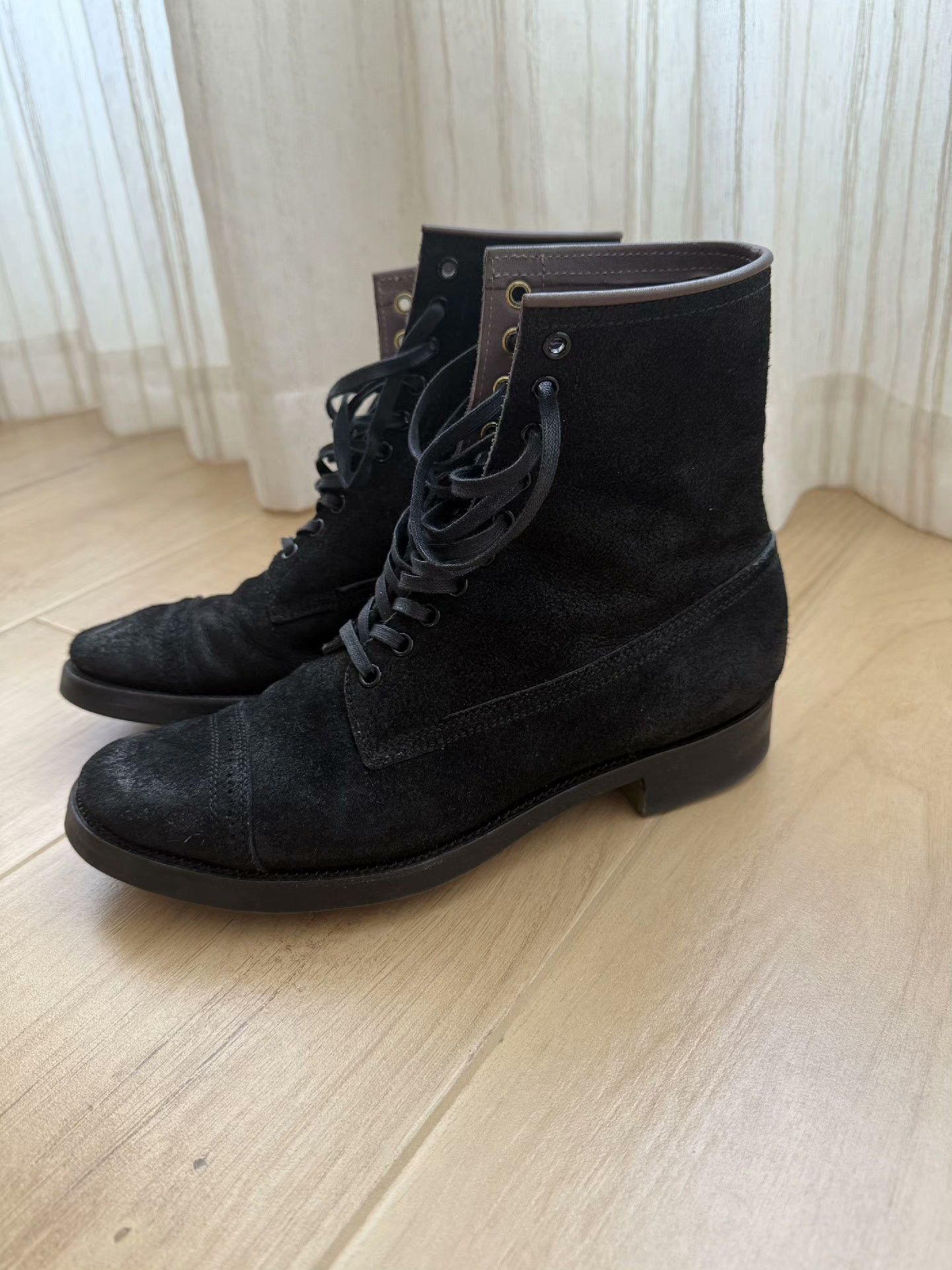 Clench CLINCH Conrad Suede Horsehide Paratrooper Boots Size US 8 / EU 41 - 4 Thumbnail