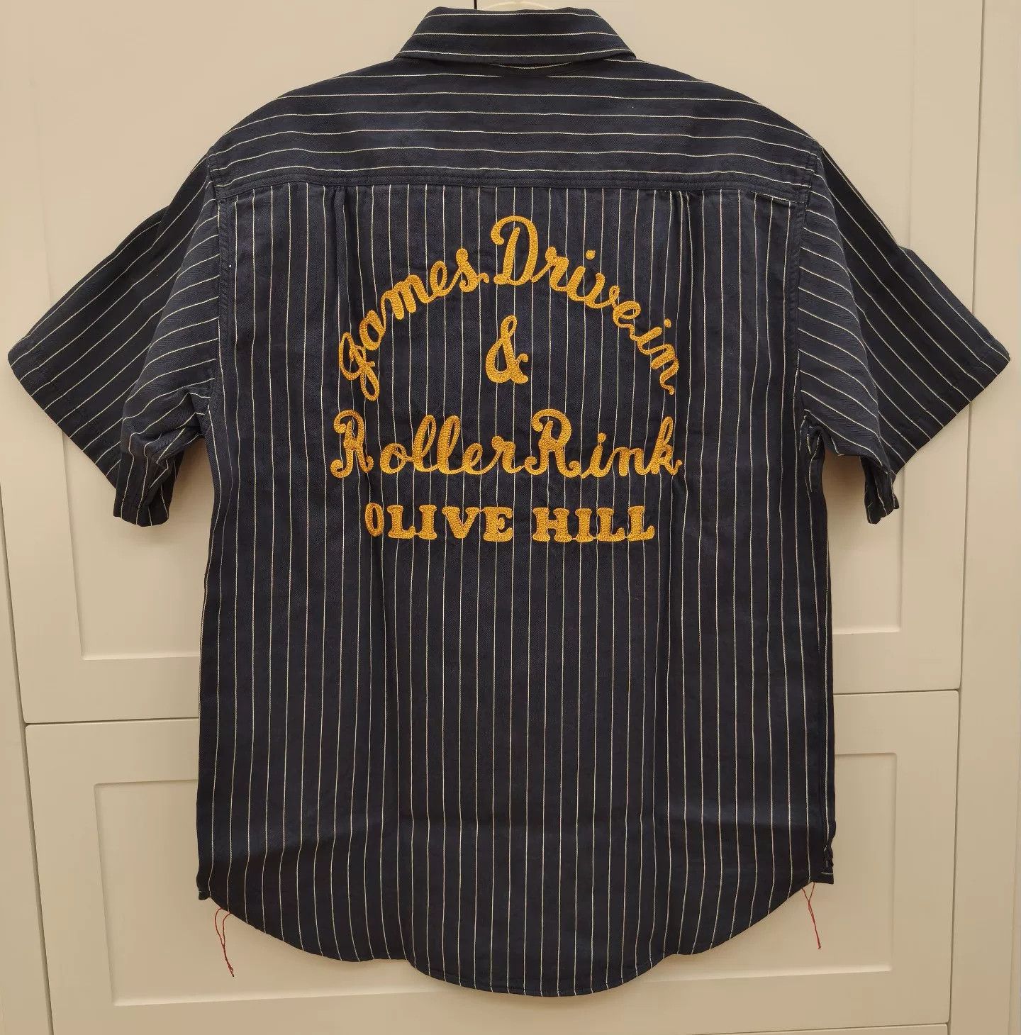 Sugar Cane Sugar Cane Retro Embroidered Striped Shirt Size US S / EU 44-46 / 1 - 4 Thumbnail