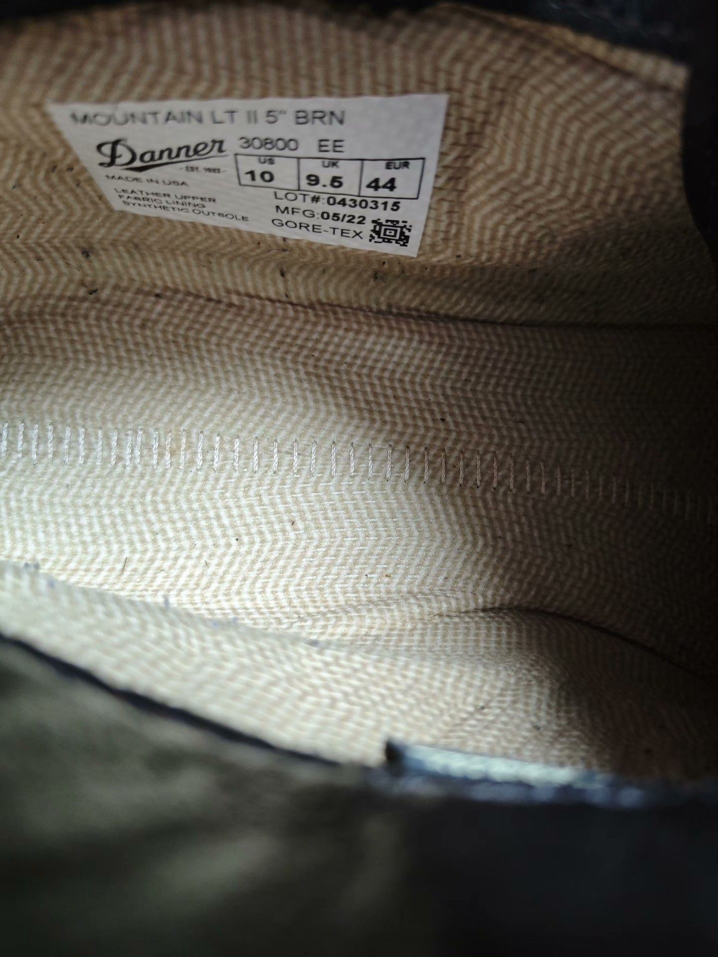 Danner Danner 30800 Hiking Boot Size US 10 / EU 43 - 9 Thumbnail