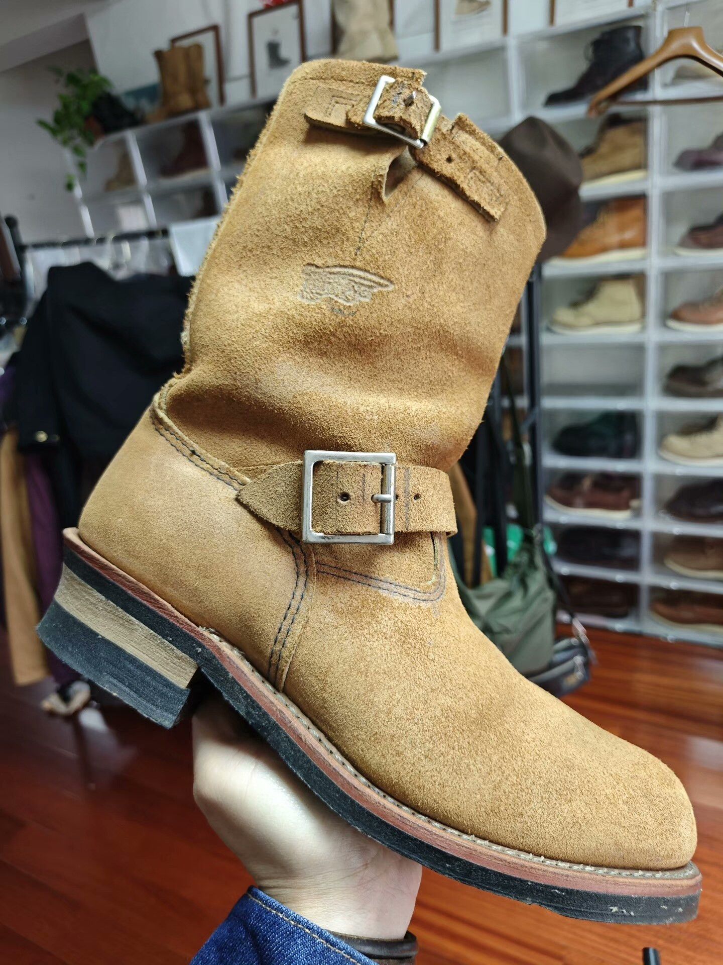 Red Wing Red Wing 8178 Steel Stamp Engineer Size US 9.5 / EU 42-43 - 3 Thumbnail