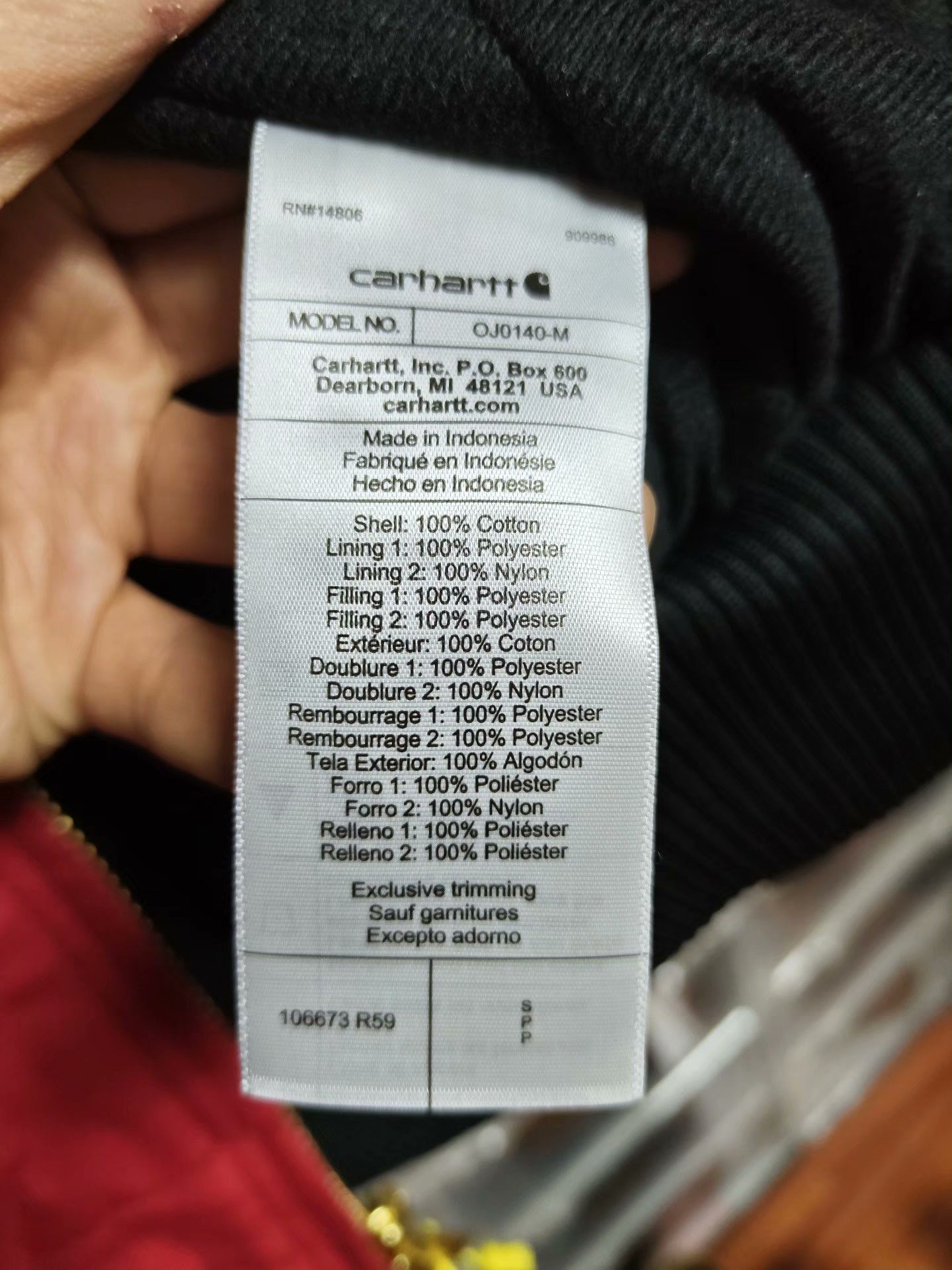Carhartt Carhartt J140 Red Jacket Size US S / EU 44-46 / 1 - 7 Thumbnail