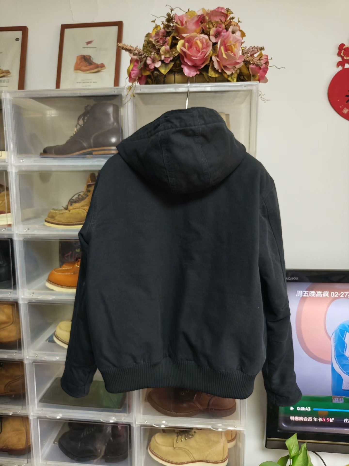 Carhartt Carhartt J130 M Hooded Jacket Size US M / EU 48-50 / 2 - 2 Thumbnail