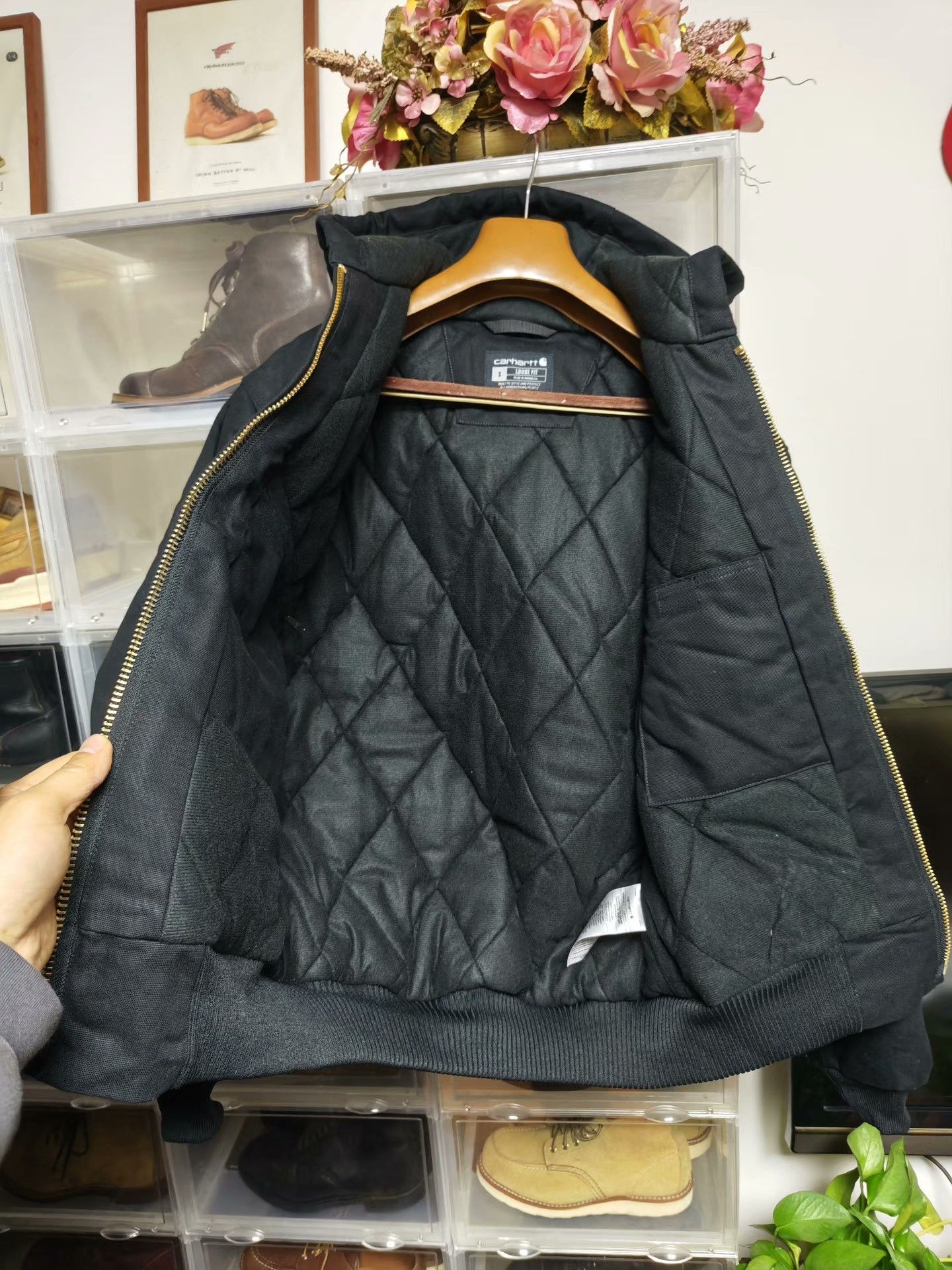 Carhartt Carhartt J140 Black Hooded Jacket S Size US S / EU 44-46 / 1 - 6 Thumbnail