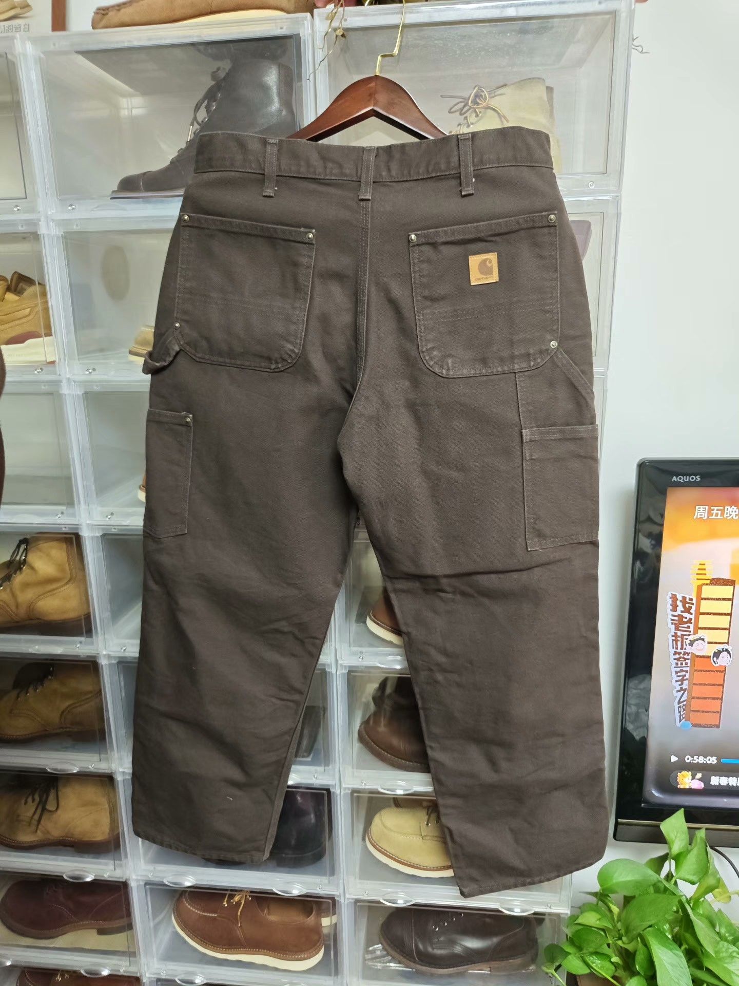 Carhartt Carhartt B136 Double Knee Jeans Size US 33 - 2 Thumbnail