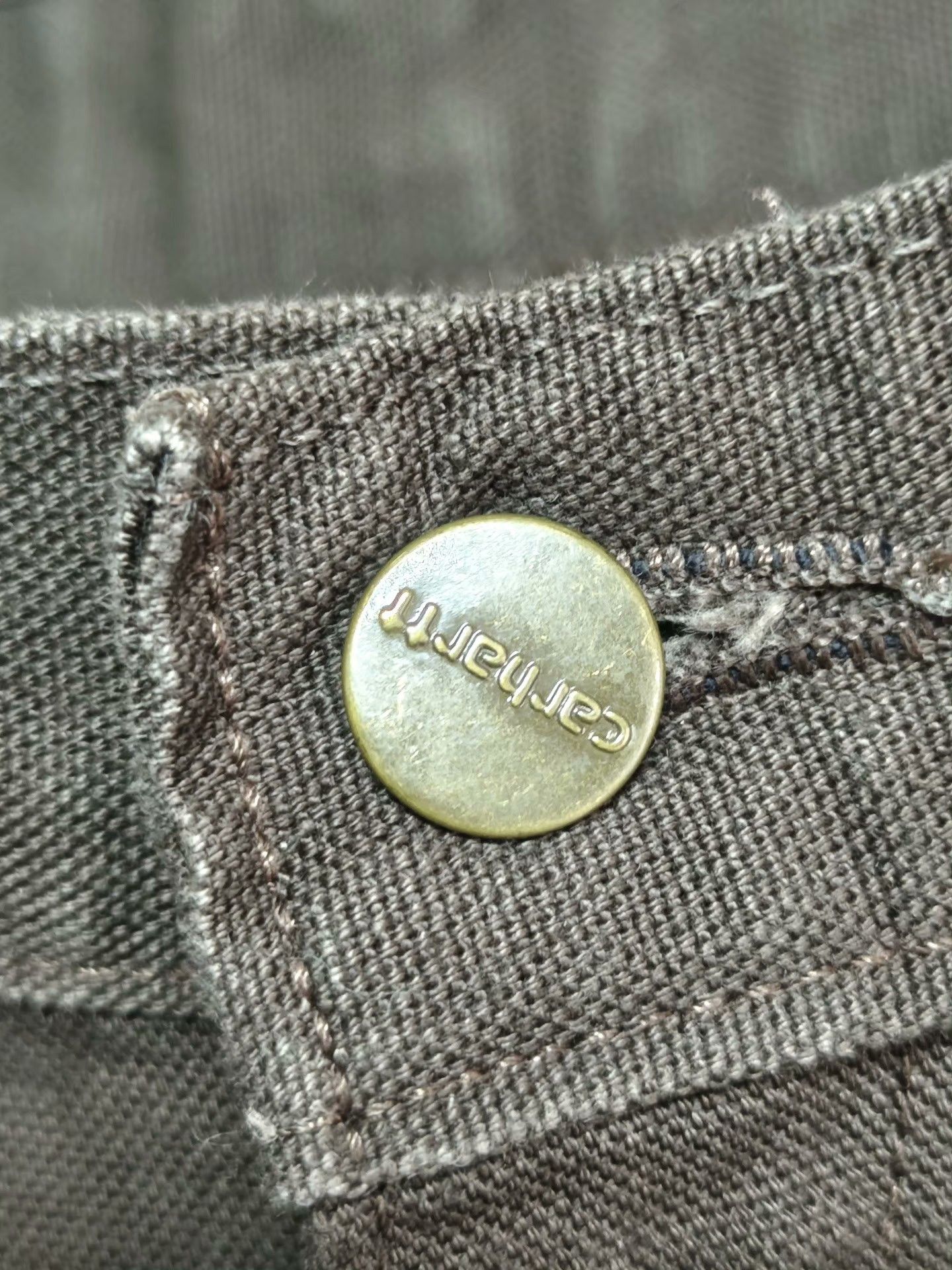Carhartt Carhartt B136 Double Knee Jeans Size US 33 - 4 Thumbnail