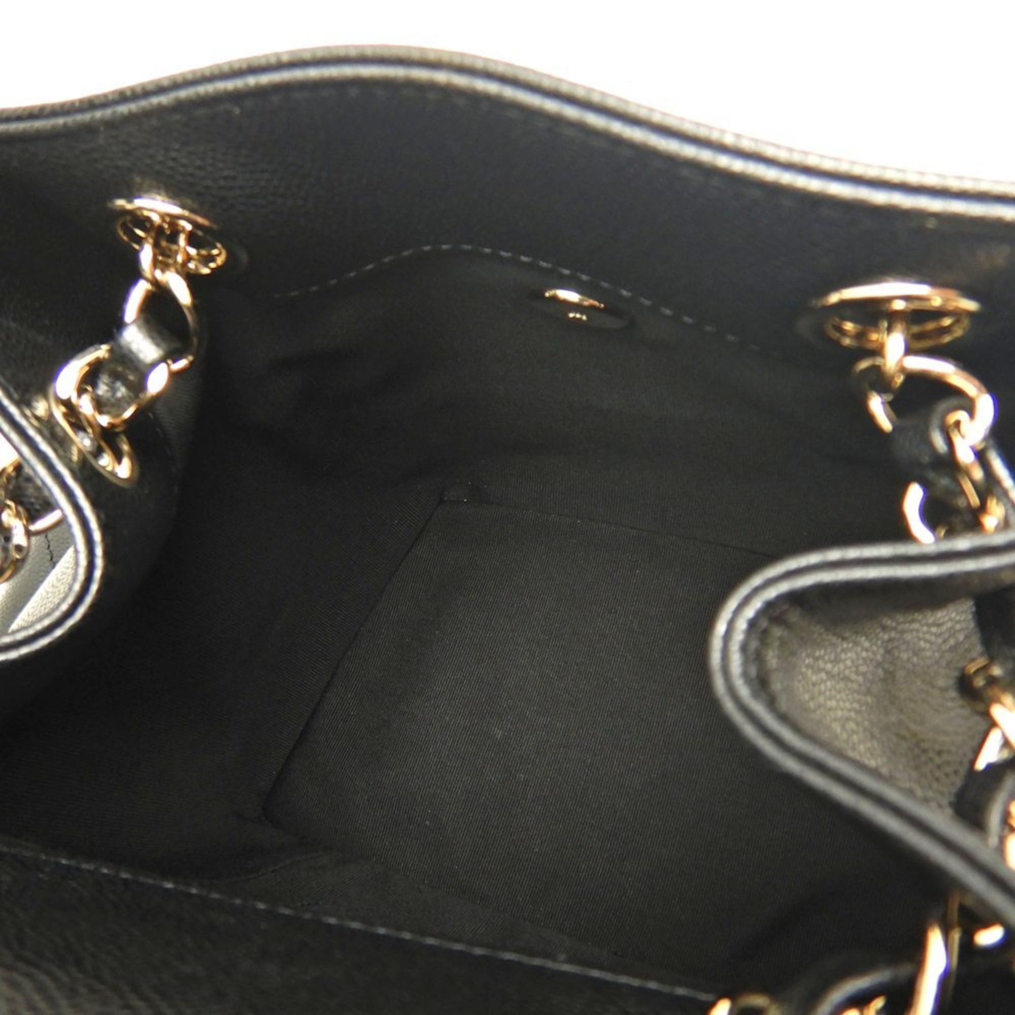 Chanel CHANEL Small Matelasse Backpack AS4399, Caviar Leather, Black, Women's, 253590 Size ONE SIZE - 14 Thumbnail