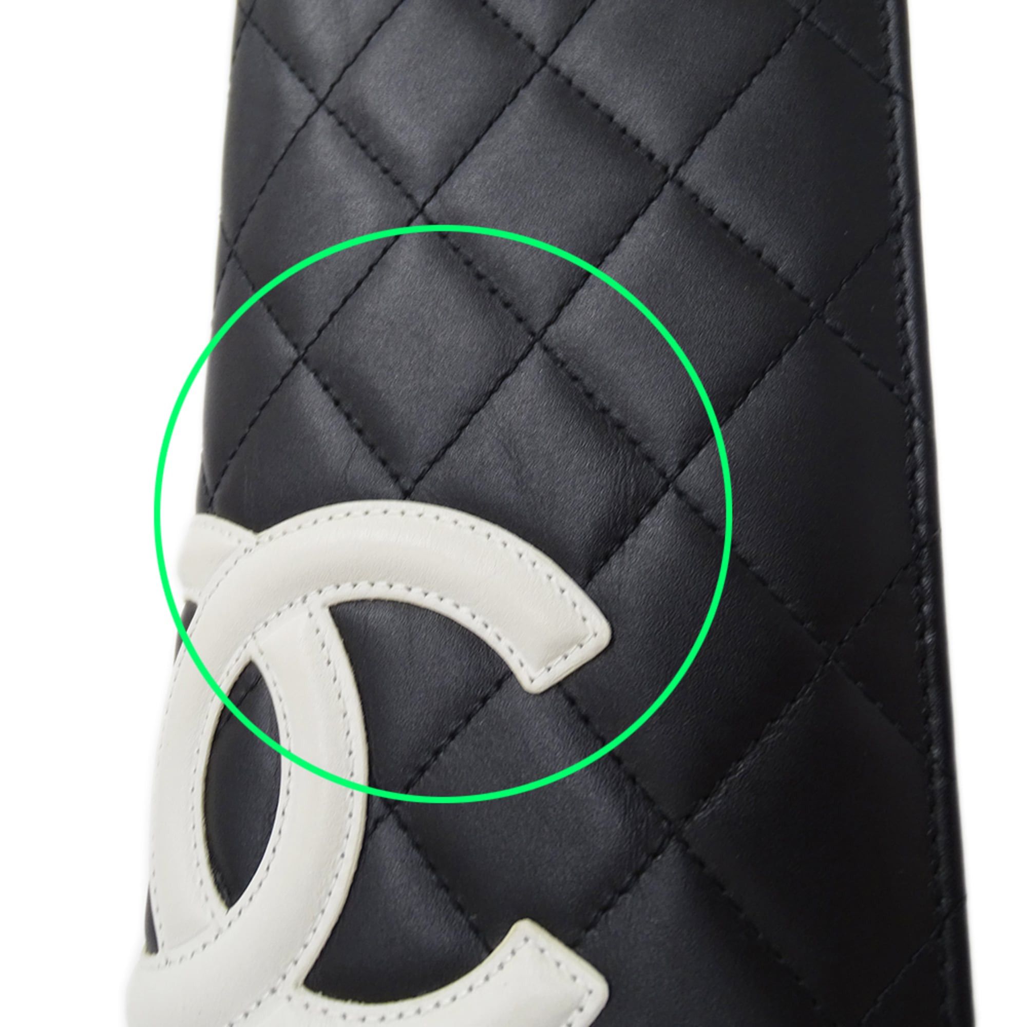 Chanel Chanel Cambon Women's Long Wallet in Black Lambskin, Bifold Size ONE SIZE - 11 Thumbnail