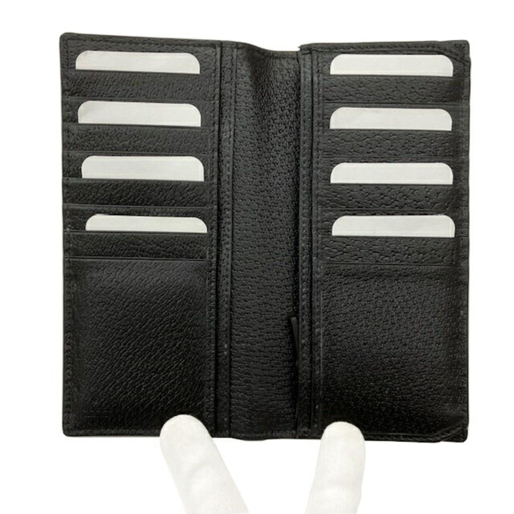 Gucci GUCCI GG Marmont Long Wallet 428740 Black Leather Bifold for Men and Women Size ONE SIZE - 5 Thumbnail