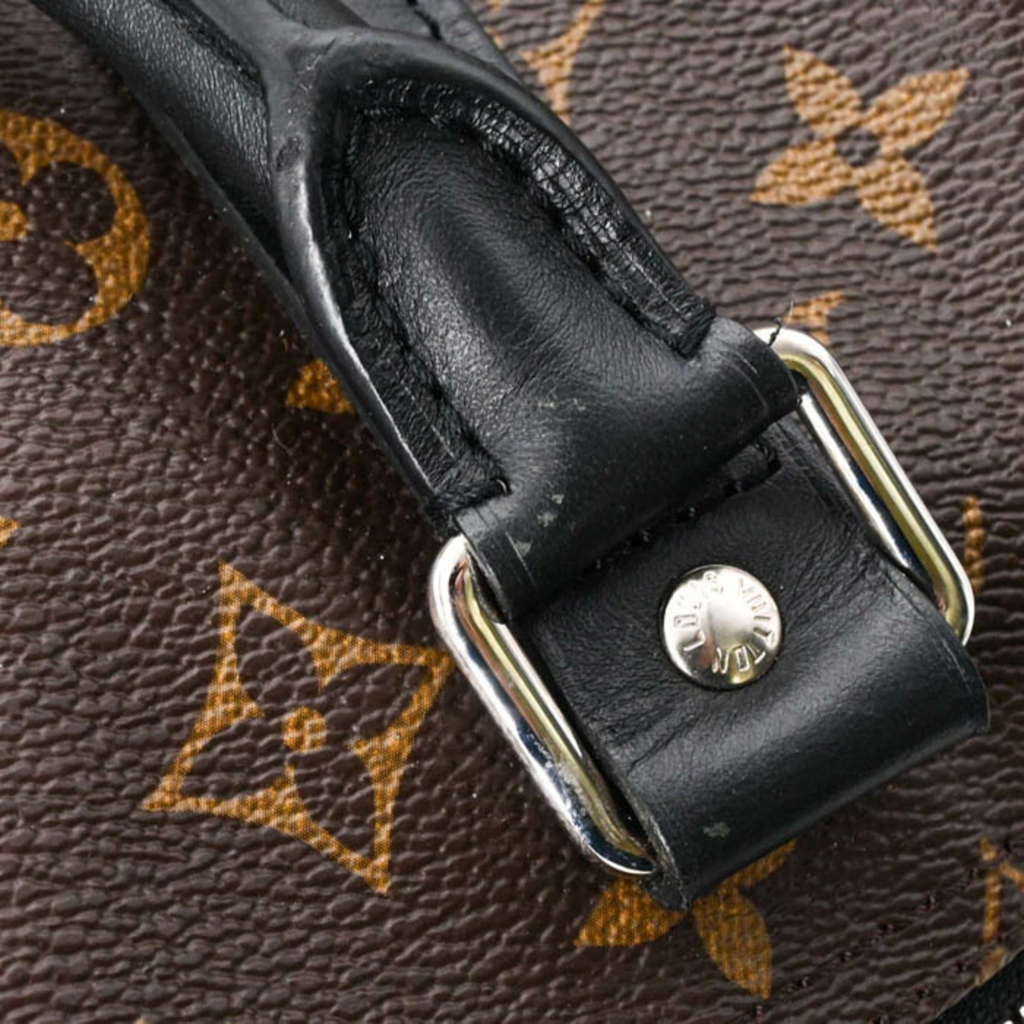 Louis Vuitton Louis Vuitton Boston Bag Monogram Macassar Keepall Bandouliere 55 Brown M56714 Size ONE SIZE - 11 Thumbnail