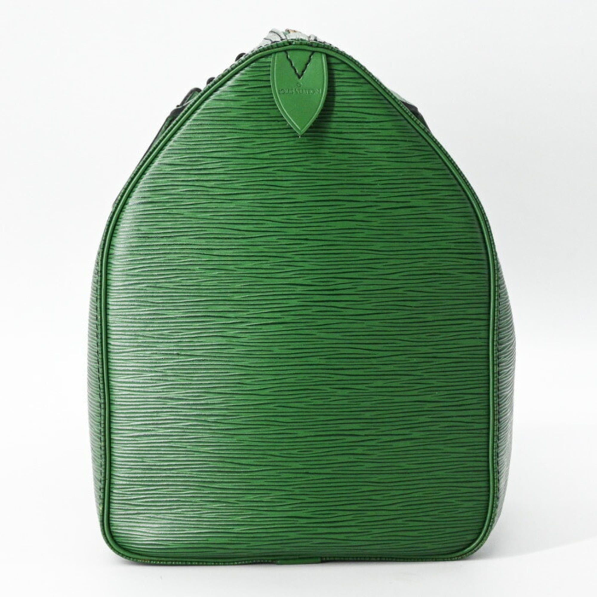 LOUIS VUITTON Epi Keepall 45 Boston Bag in Borneo Green Leather for Men and Women, M42974