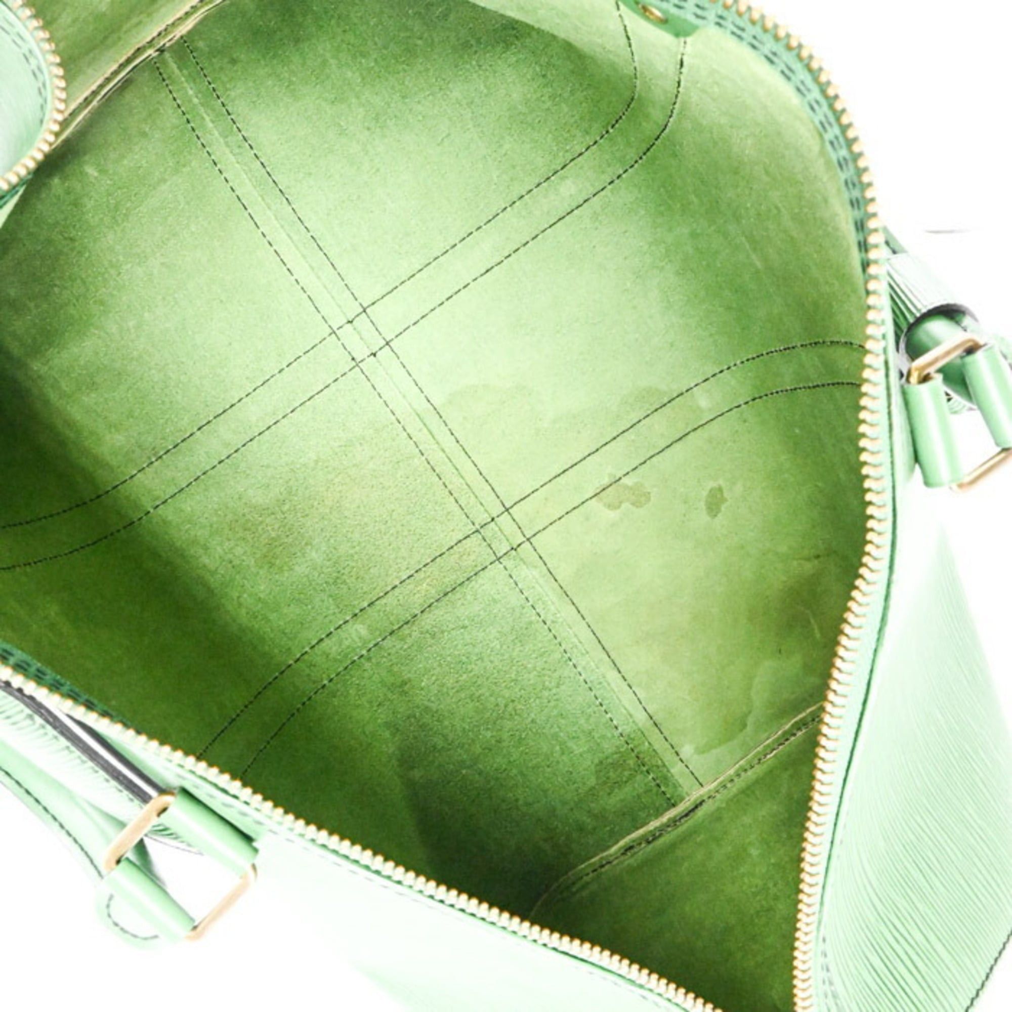 LOUIS VUITTON Epi Keepall 45 Boston Bag in Borneo Green Leather for Men and Women, M42974