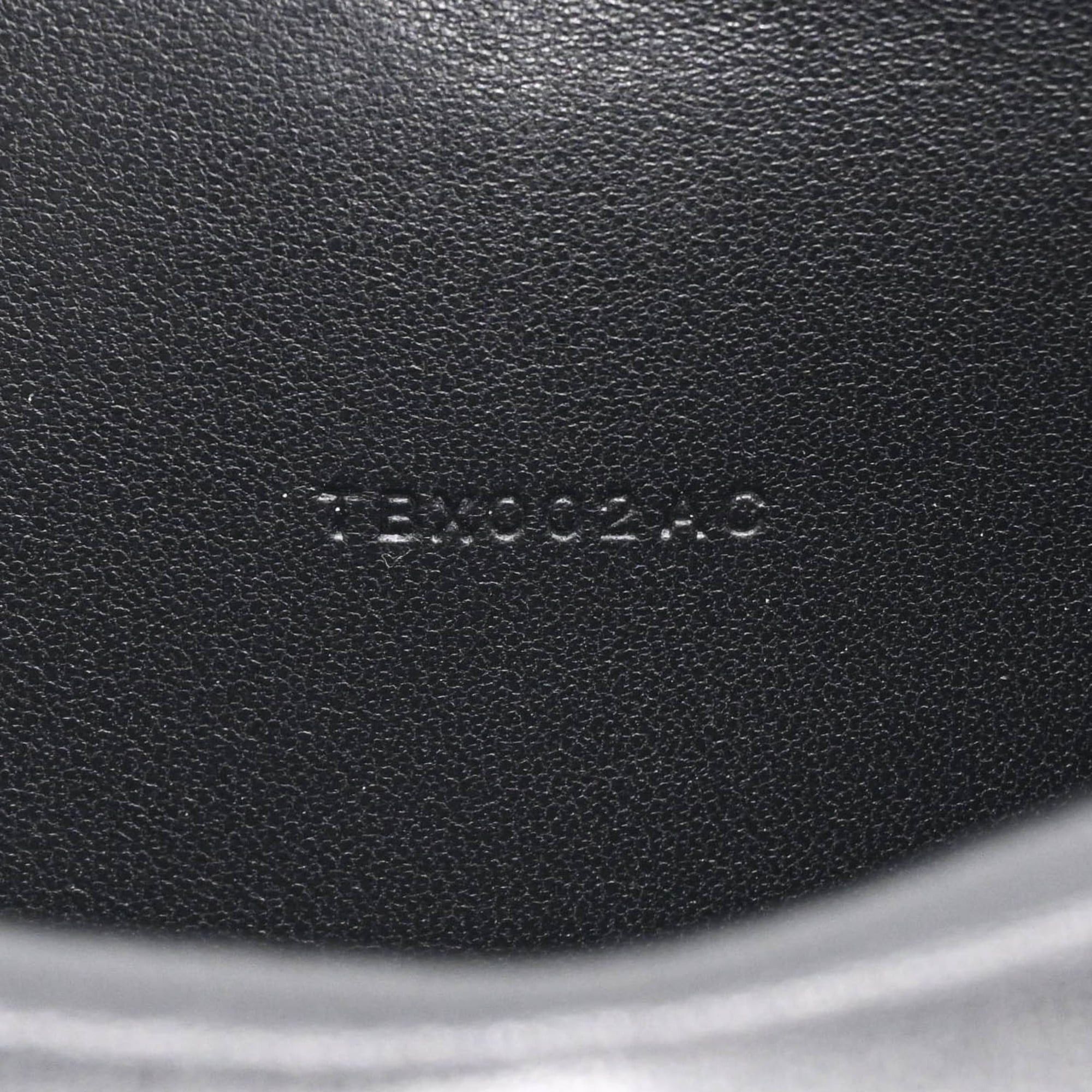 Hermes HERMES Dogon GM Duo Evercolor Leather Long Wallet, Black, Women's, Coin #T Size ONE SIZE - 12 Thumbnail