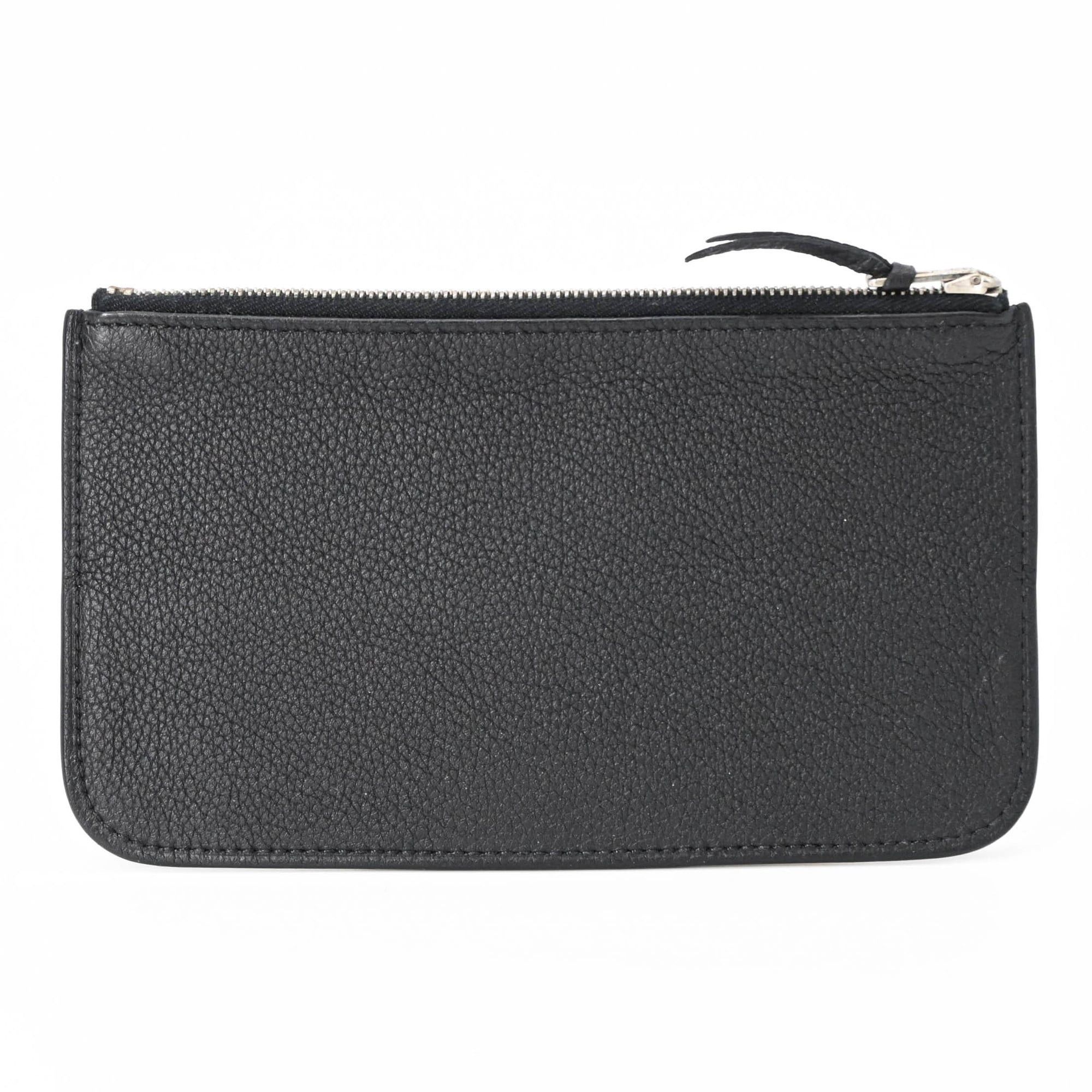 Hermes HERMES Dogon GM Duo Evercolor Leather Long Wallet, Black, Women's, Coin #T Size ONE SIZE - 15 Thumbnail