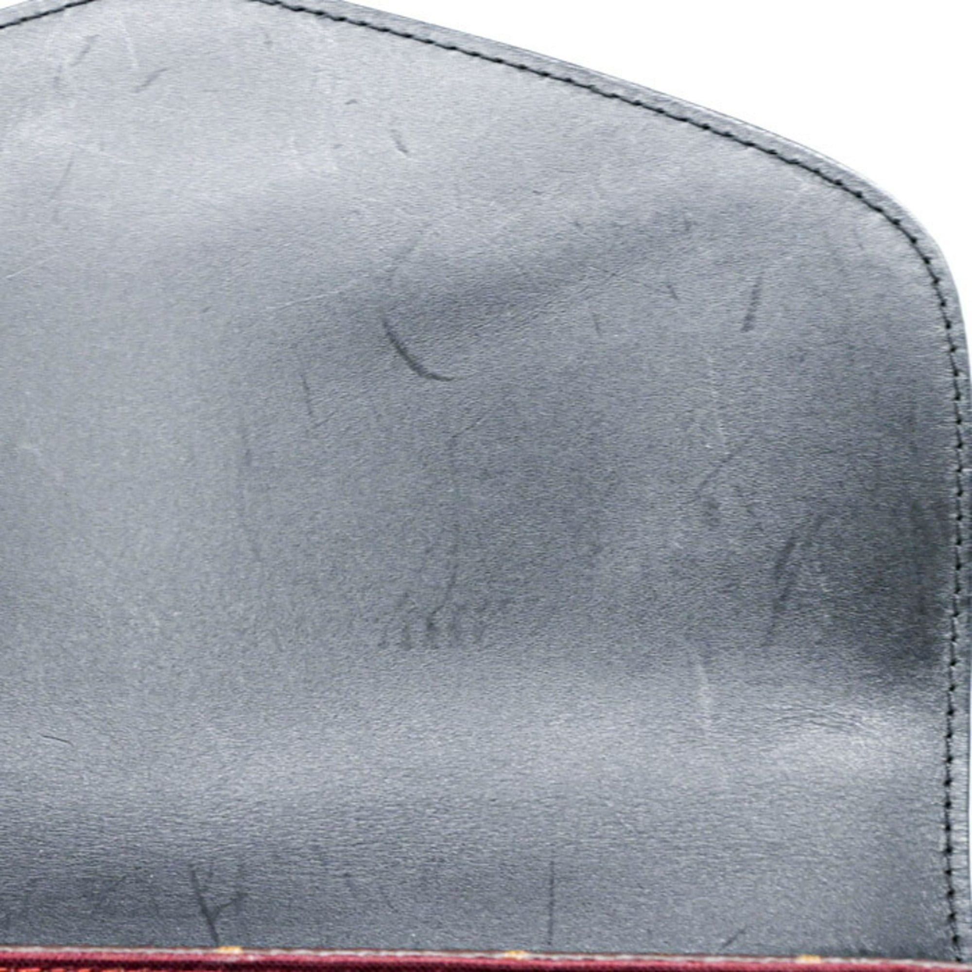 Louis Vuitton LOUIS VUITTON Monogram Macassar Parc Backpack, Leather, Brown and Black, M40637 Size ONE SIZE - 10 Thumbnail