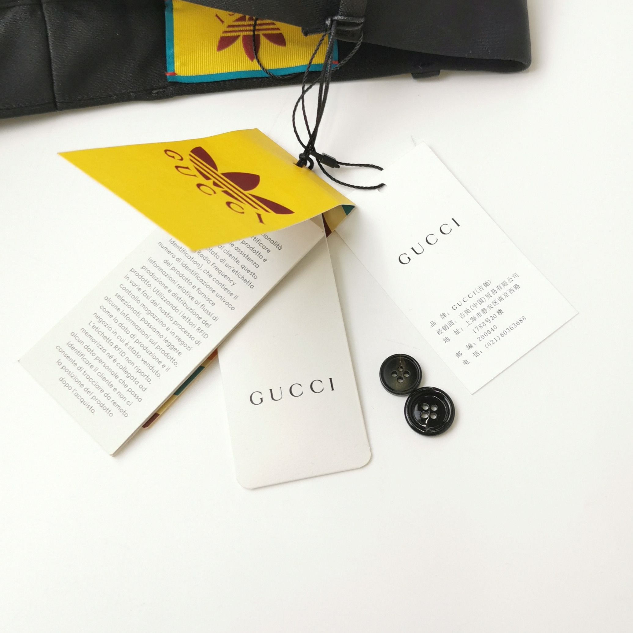 Gucci Gucci x adidas Cotton Logo Crewneck T-Shirt S Size US S / EU 44-46 / 1 - 11 Thumbnail