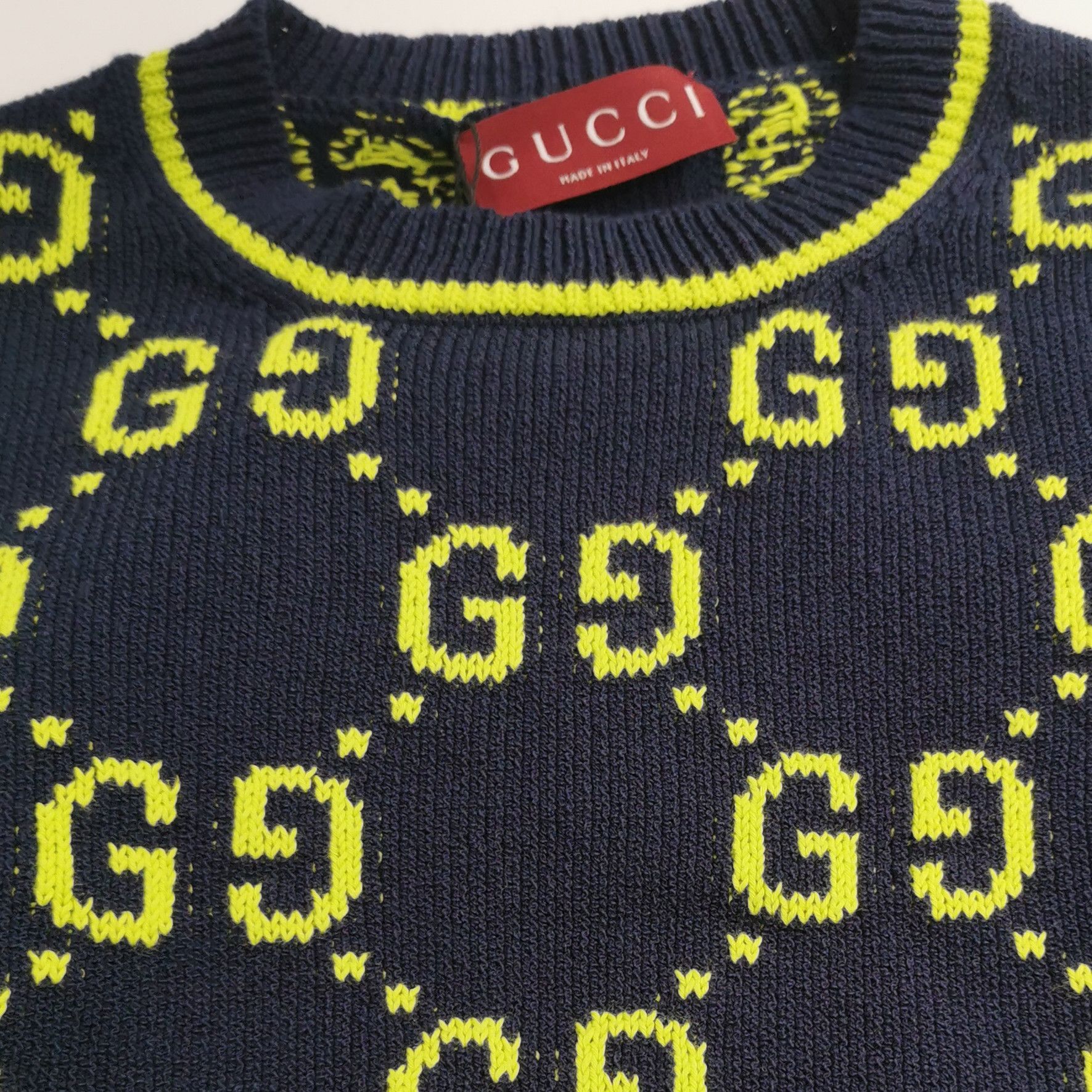 Gucci Gucci XS Cotton GG Monogram Sweater Size US 28 / EU 44 - 6 Thumbnail