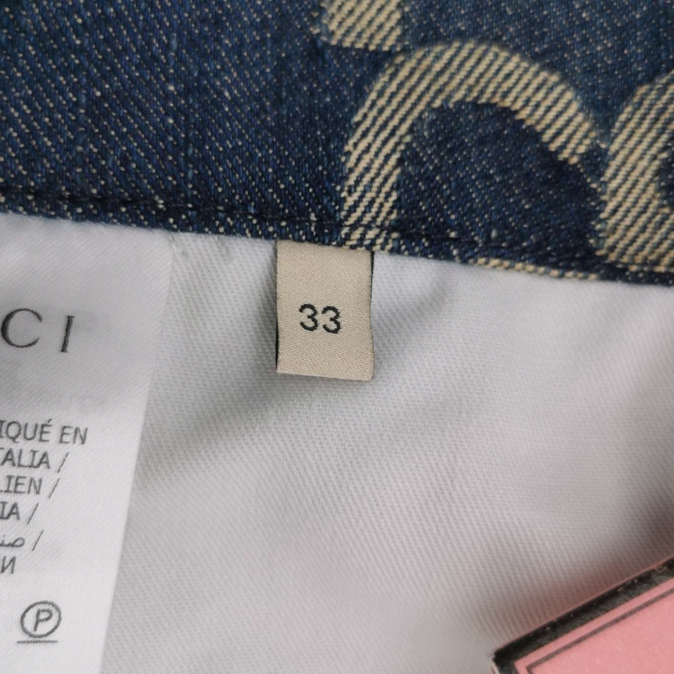 Gucci Gucci Cotton Double G Monogram Trousers Size 33 Size US 33 - 15 Thumbnail