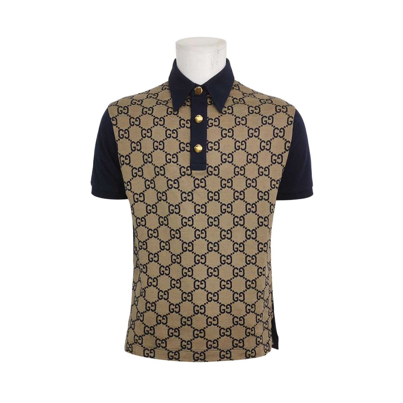 Gucci Gucci GG Monogram Color-Block T-Shirt M Size US M / EU 48-50 / 2 - 2 Thumbnail