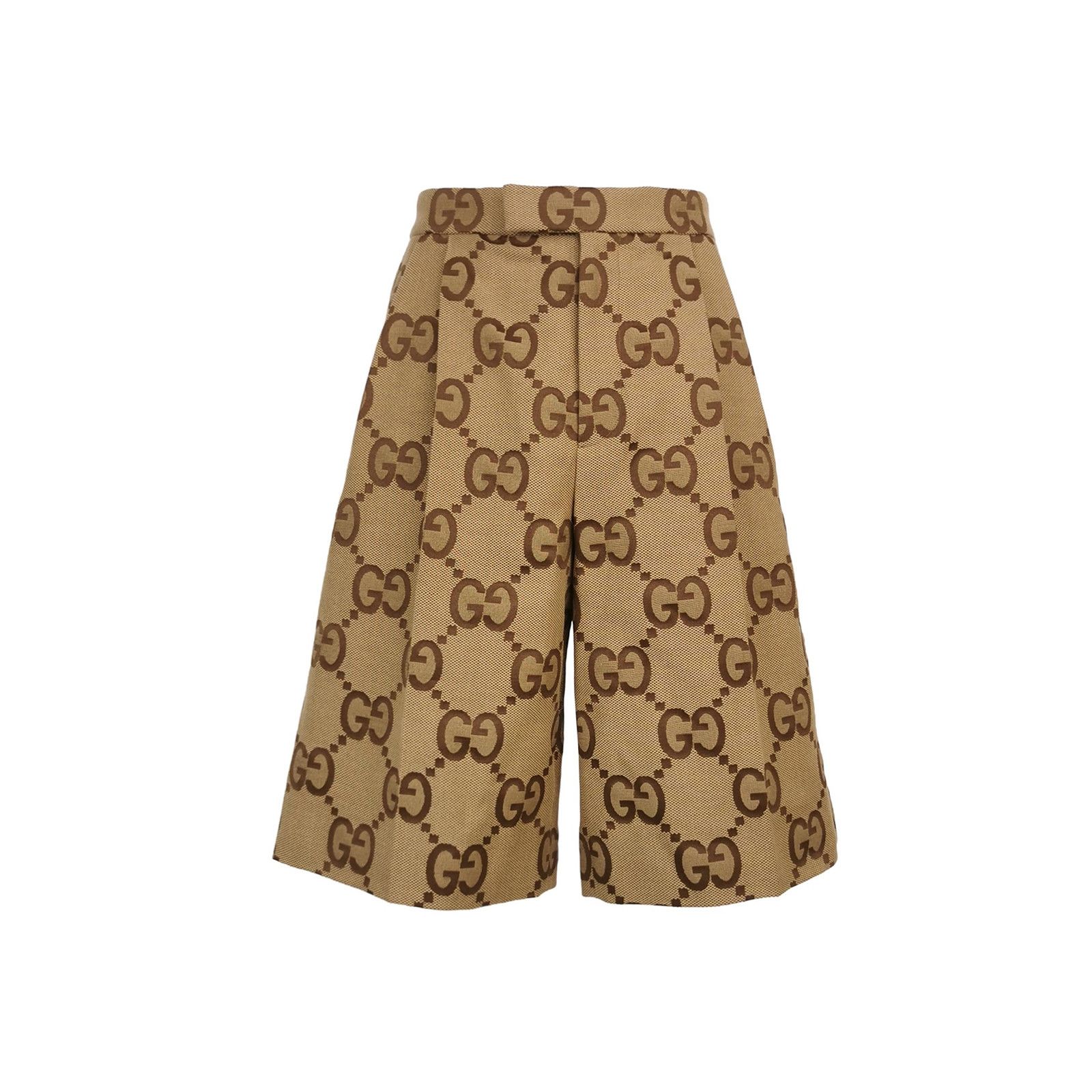 Gucci Gucci Cotton Double G Monogram Button Shorts M/48 Size US 27 - 2 Thumbnail