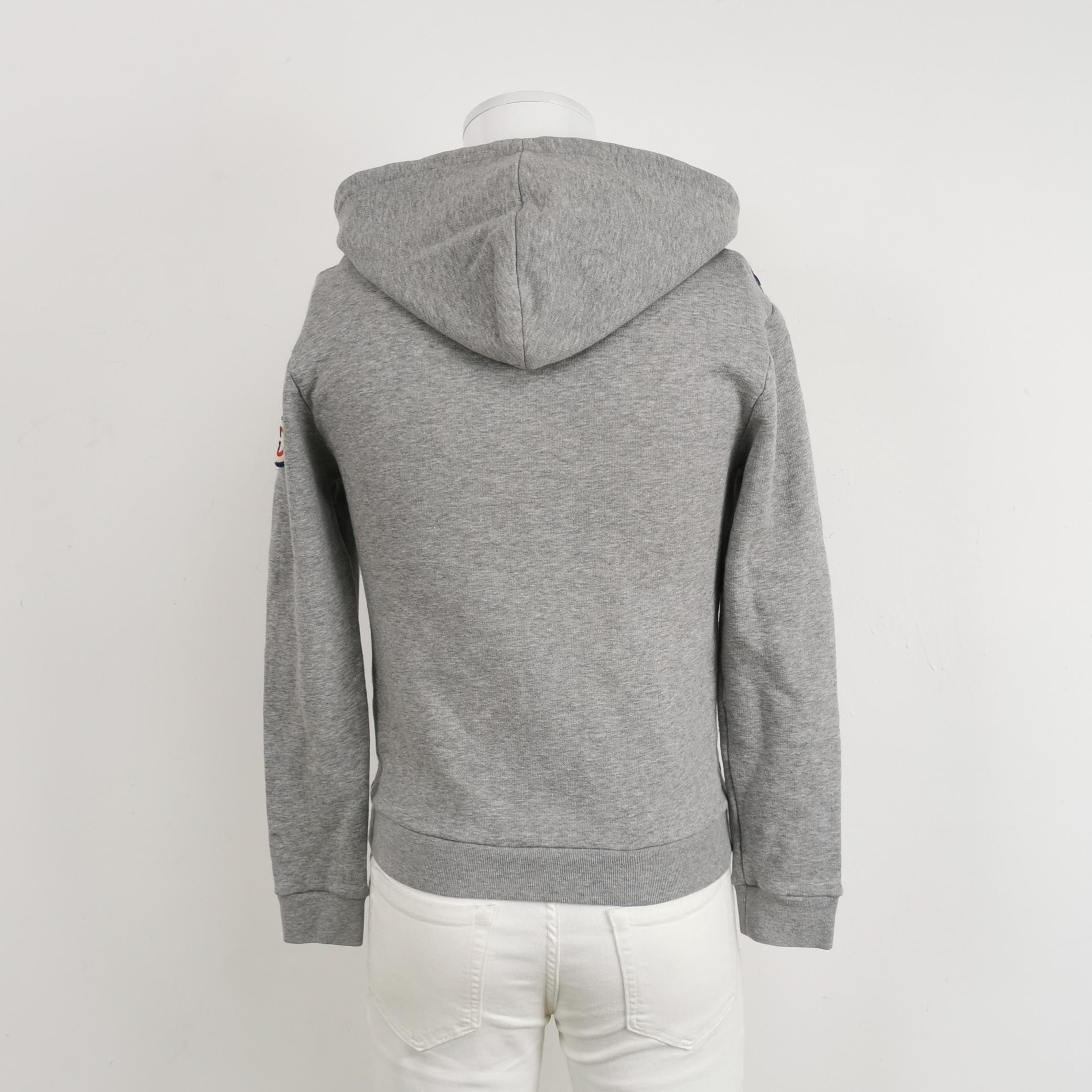 Gucci Gucci x Adidas Gray Logo Hoodie S Size US XXS / EU 40 - 4 Thumbnail