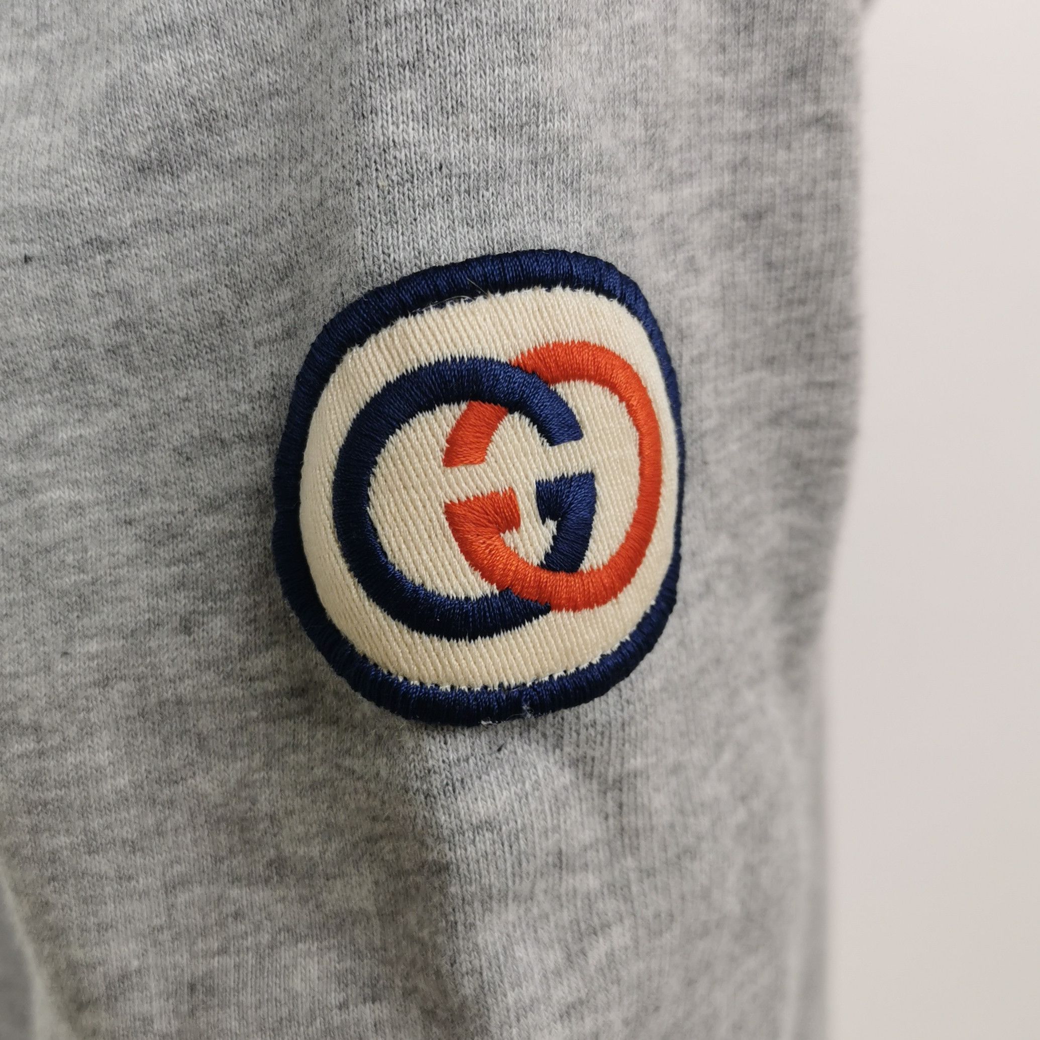 Gucci Gucci x Adidas Gray Logo Hoodie S Size US XXS / EU 40 - 5 Thumbnail