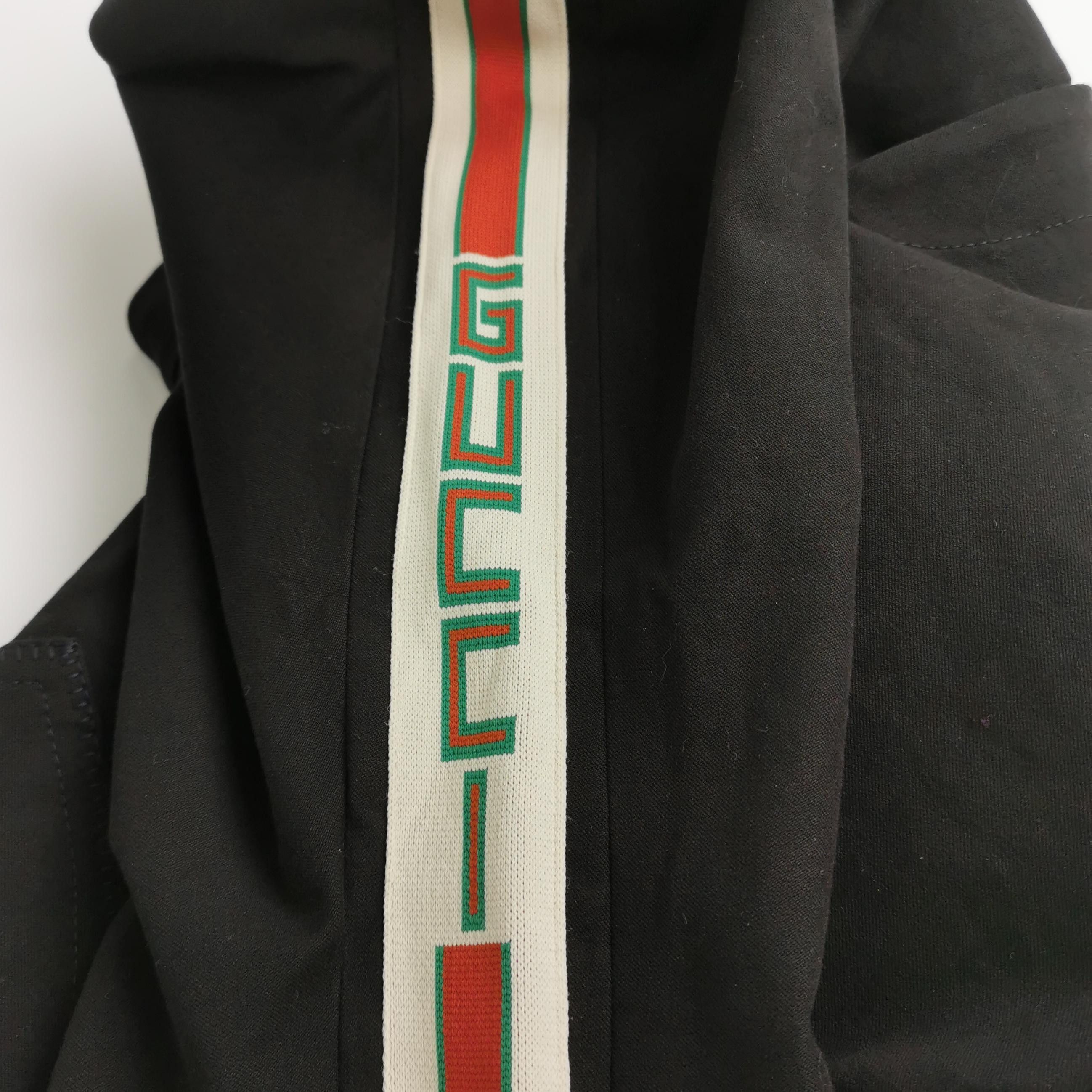 Gucci Black Striped Side Zip Tailored Pants XL Size US 28 / EU 44 - 6 Thumbnail
