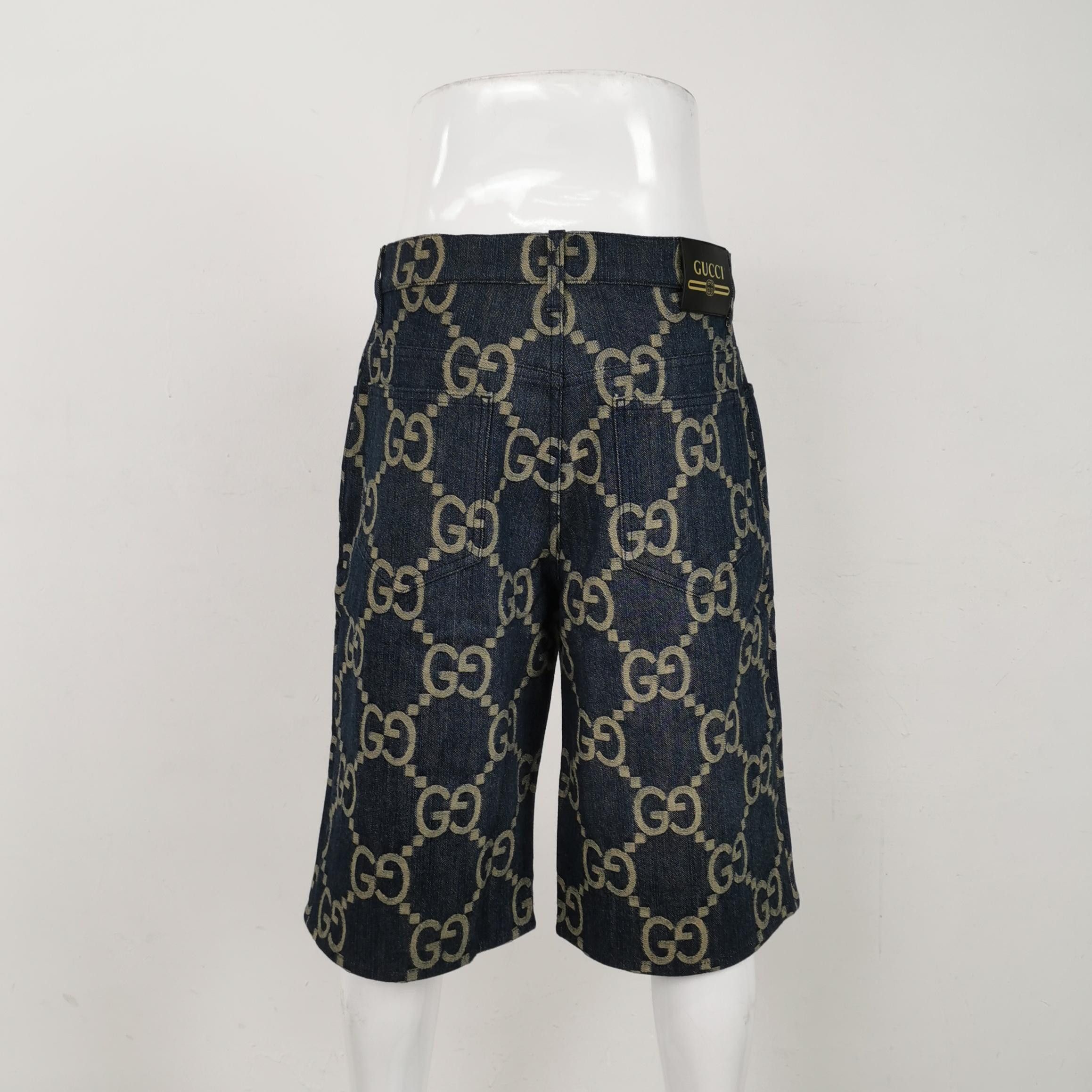 Gucci Green GG Monogram Cardigan S/32