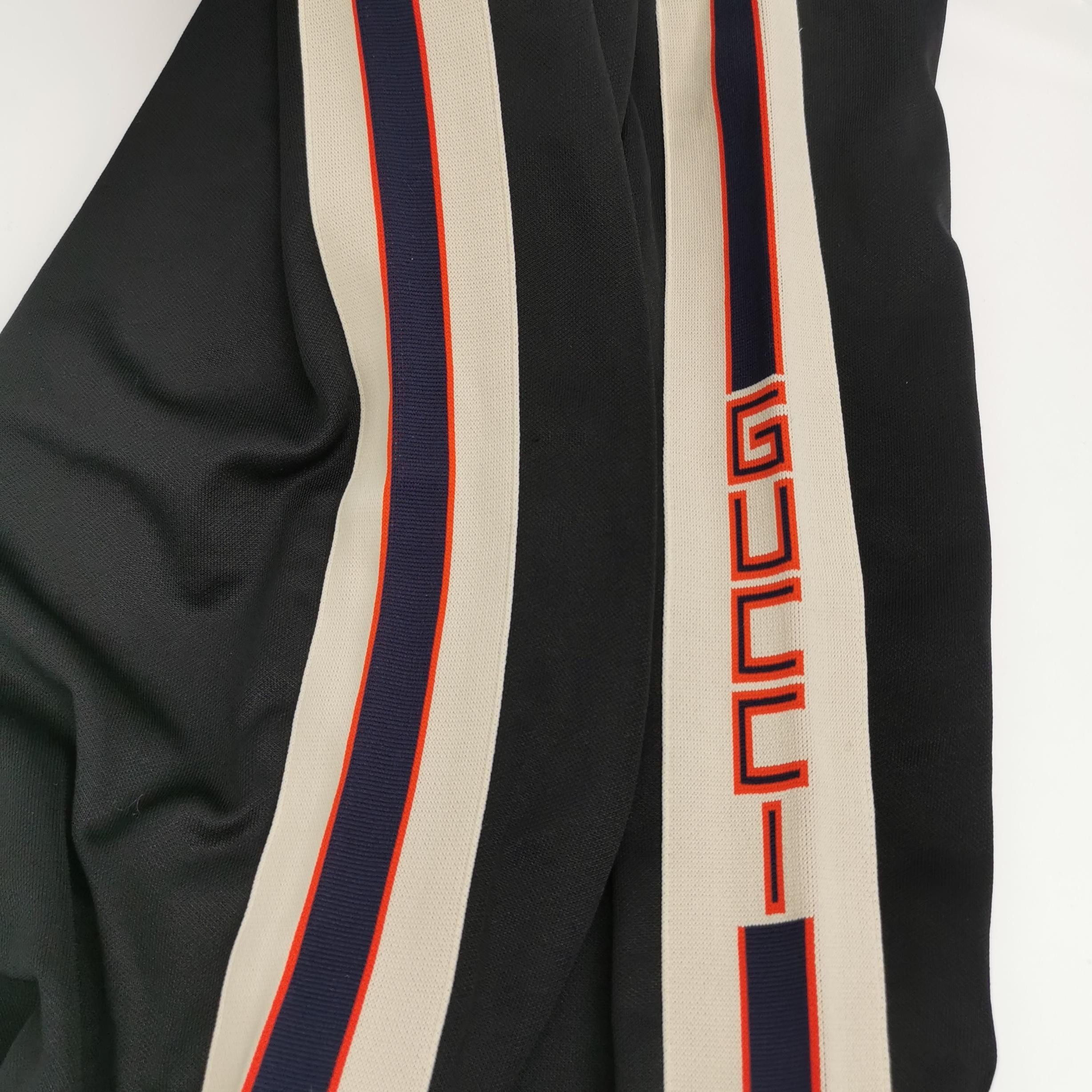 Gucci Gucci Black Stripe-Cuff Drawstring Pants L Size US 32 / EU 48 - 6 Thumbnail