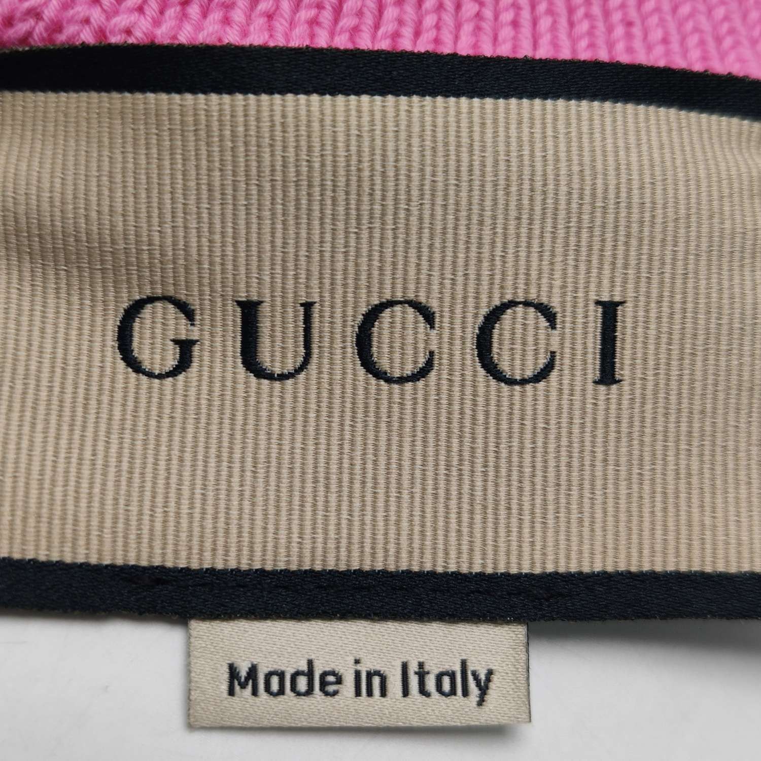 Gucci Gucci Pink GG Pattern Short-Sleeve Sweater XS Size US L / EU 52-54 / 3 - 12 Thumbnail