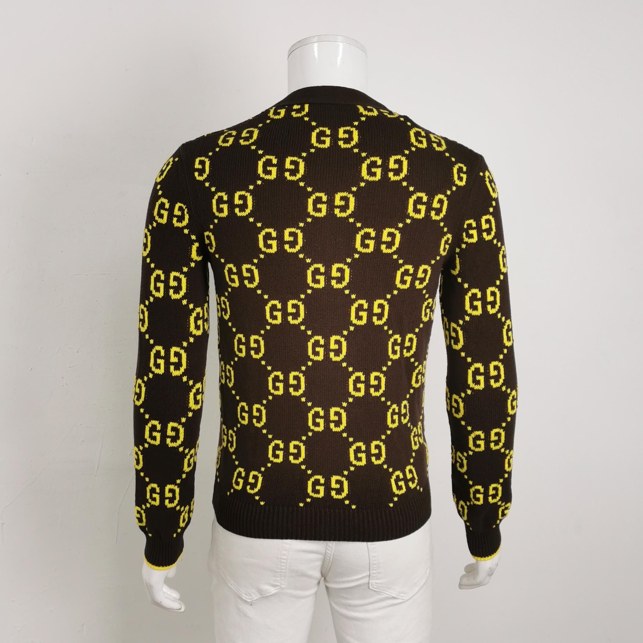 Gucci Gucci XS Pink GG Pattern Polo Shirt Size US L / EU 52-54 / 3 - 3 Thumbnail